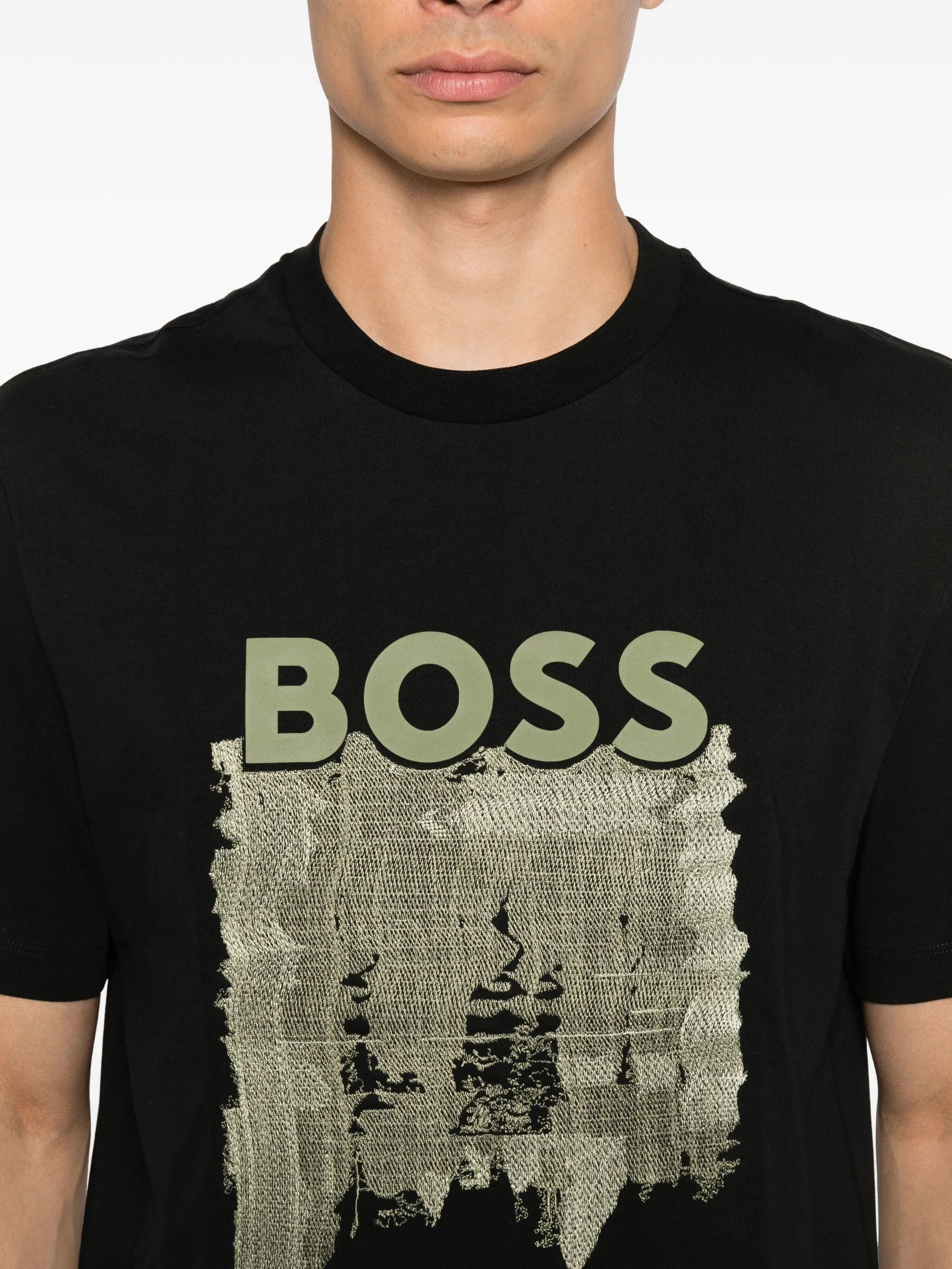 Boss Logo-print Graphic T-shirt - 3