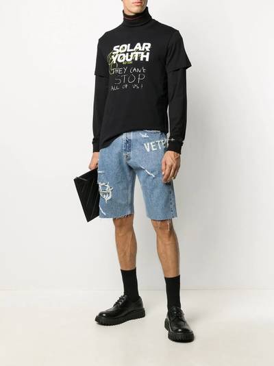 Raf Simons Solar Youth print T-shirt outlook