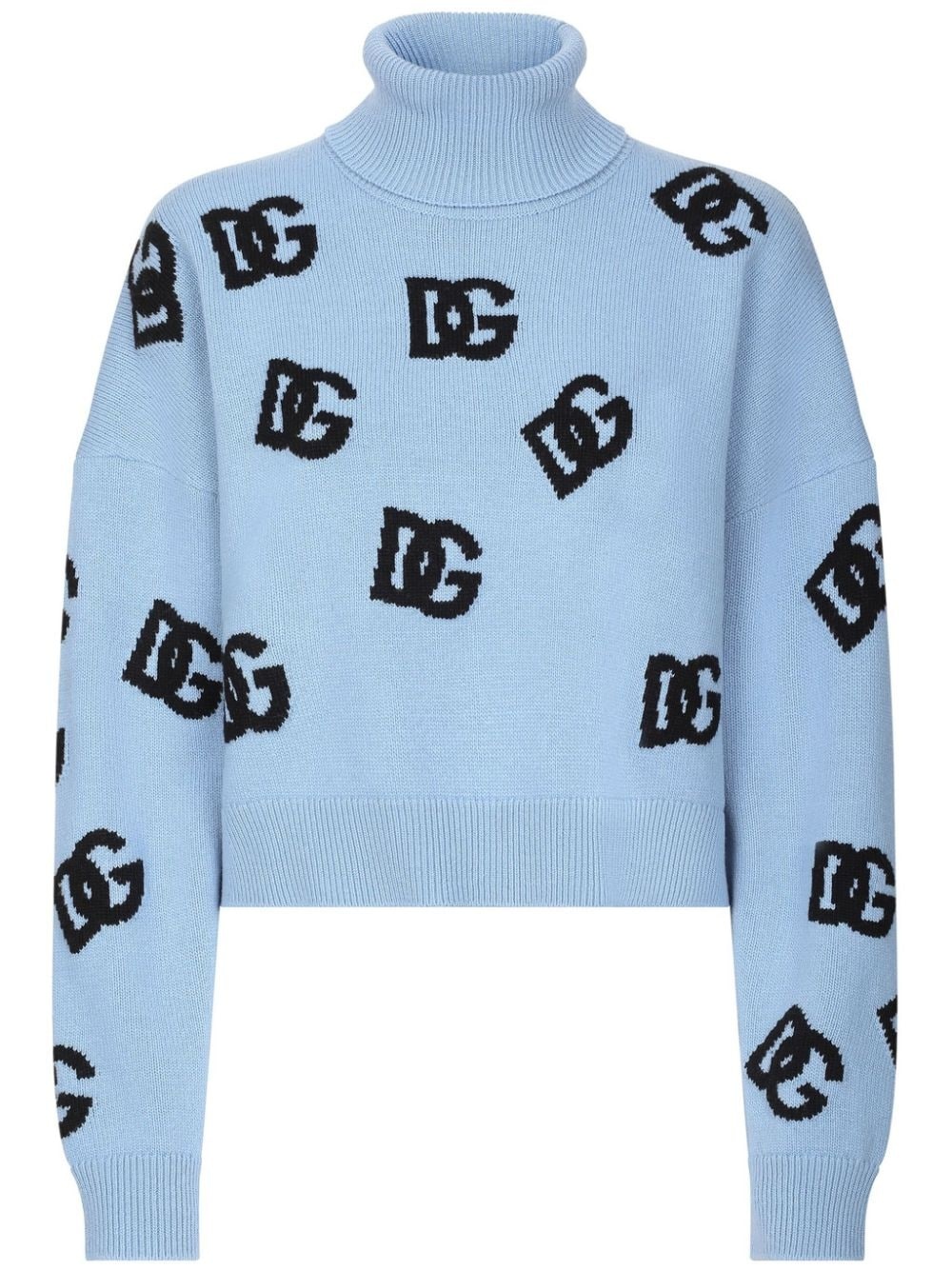 logo embroidered sweater - 1