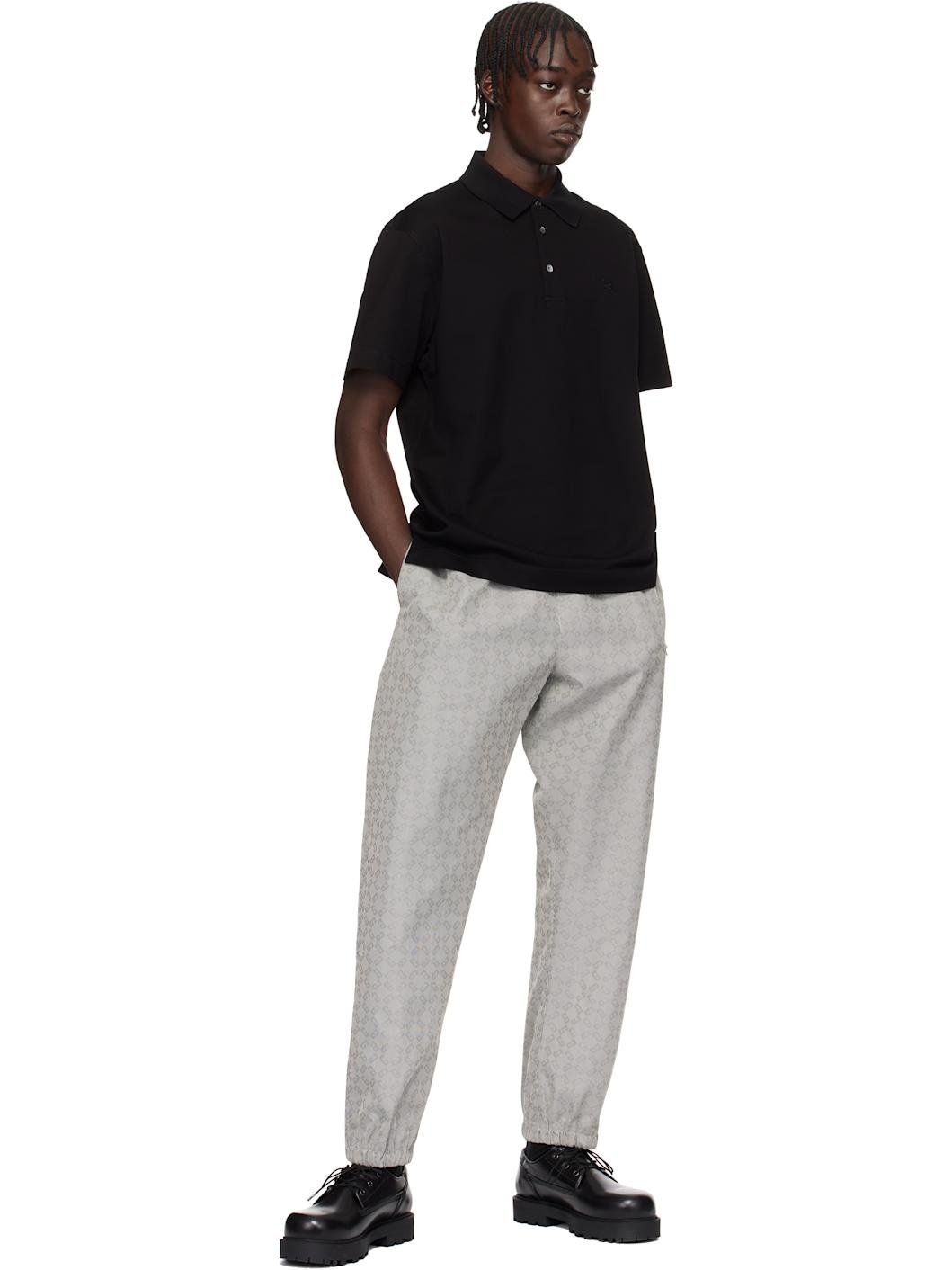 Black 4G Detail Polo - 4