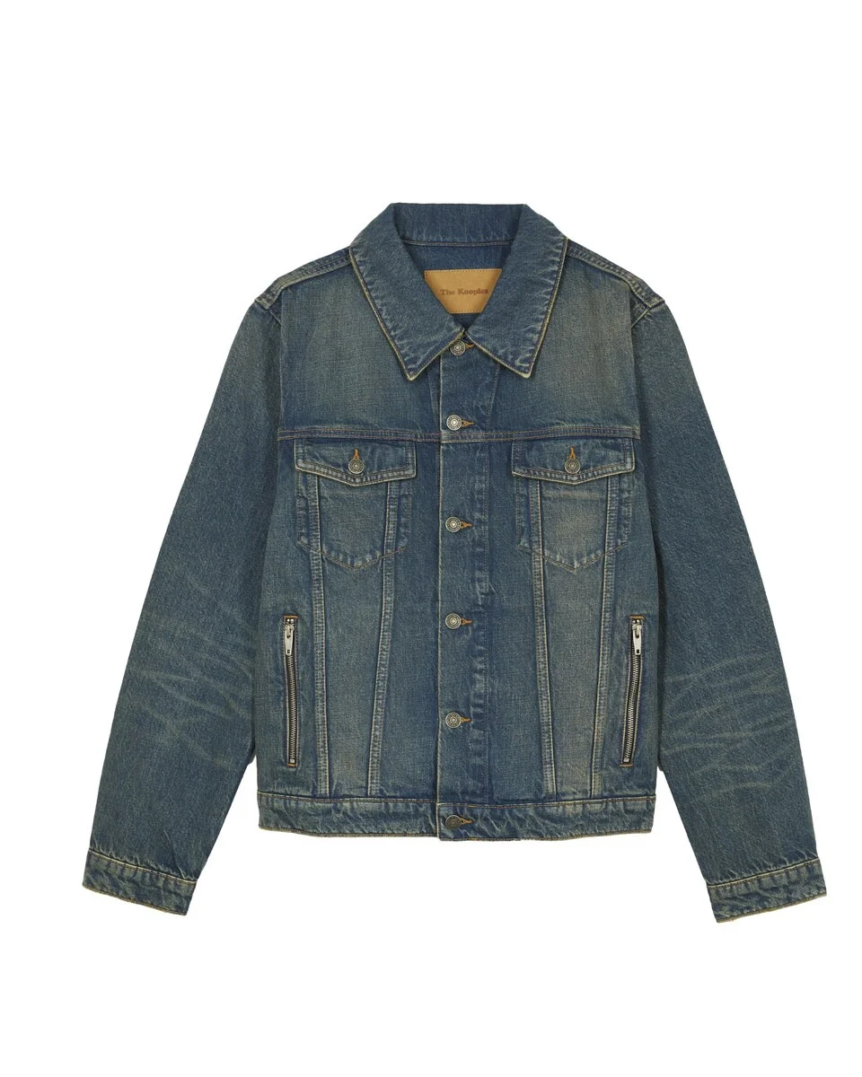 LIGHT BLUE DENIM JACKET - 1