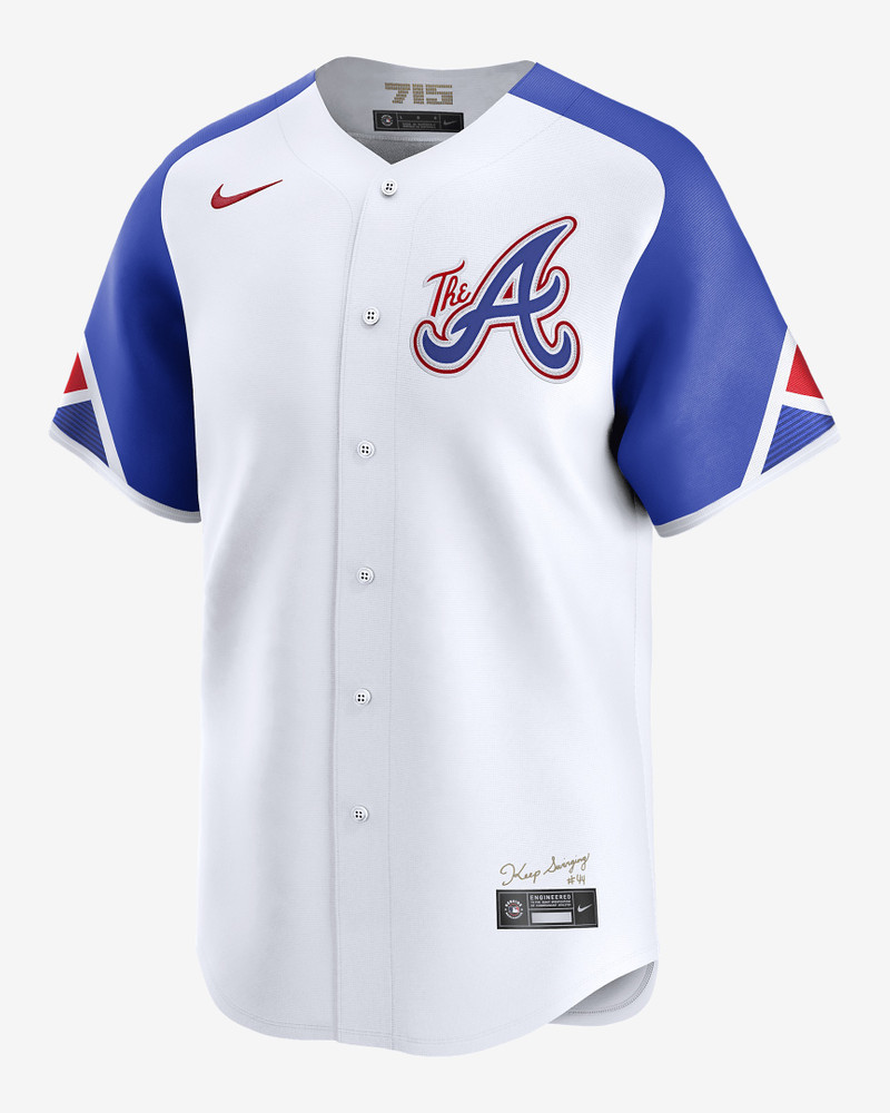 Atlanta Braves City Connect Nike Men's Dri-FIT ADV MLB Limited 저지 - 1