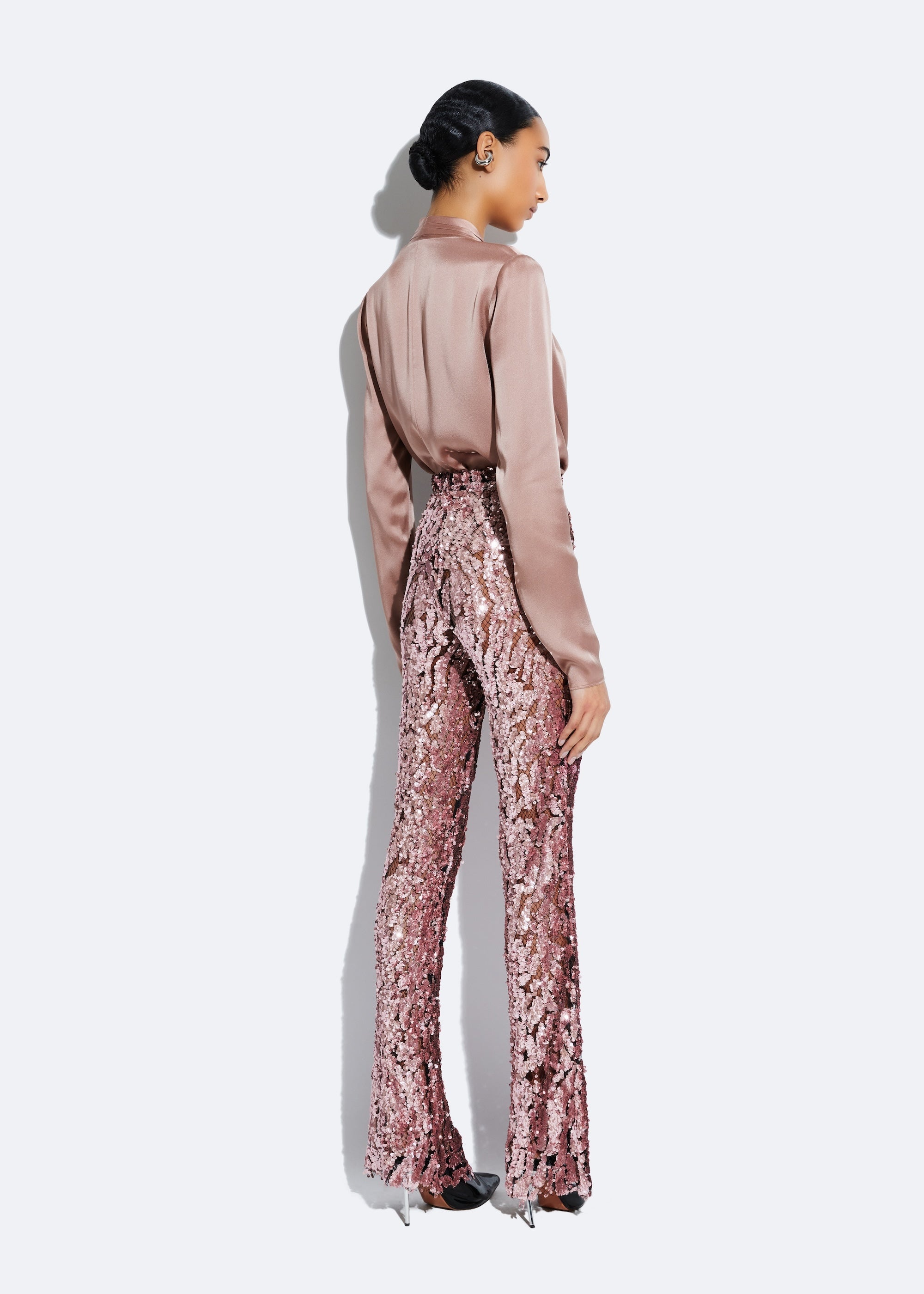 Sequin Flare Pant - 2
