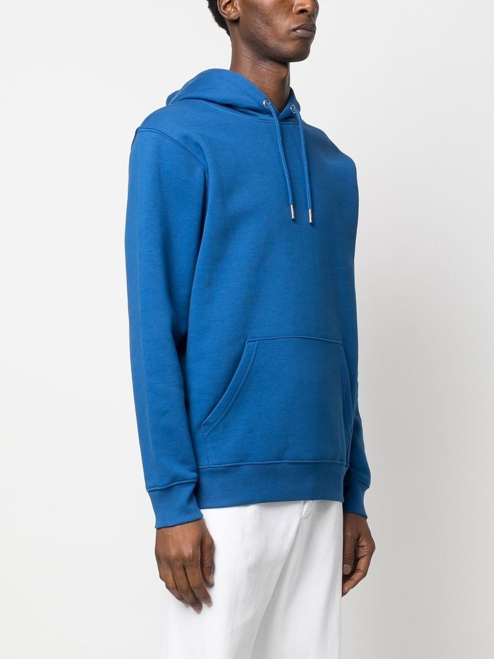 drawstring organic-cotton hoodie - 4