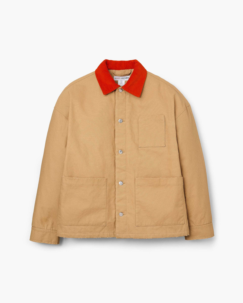 Marc Jacobs THE A.P.C. X MARC JACOBS STONED CANVAS UNISEX JACKET outlook