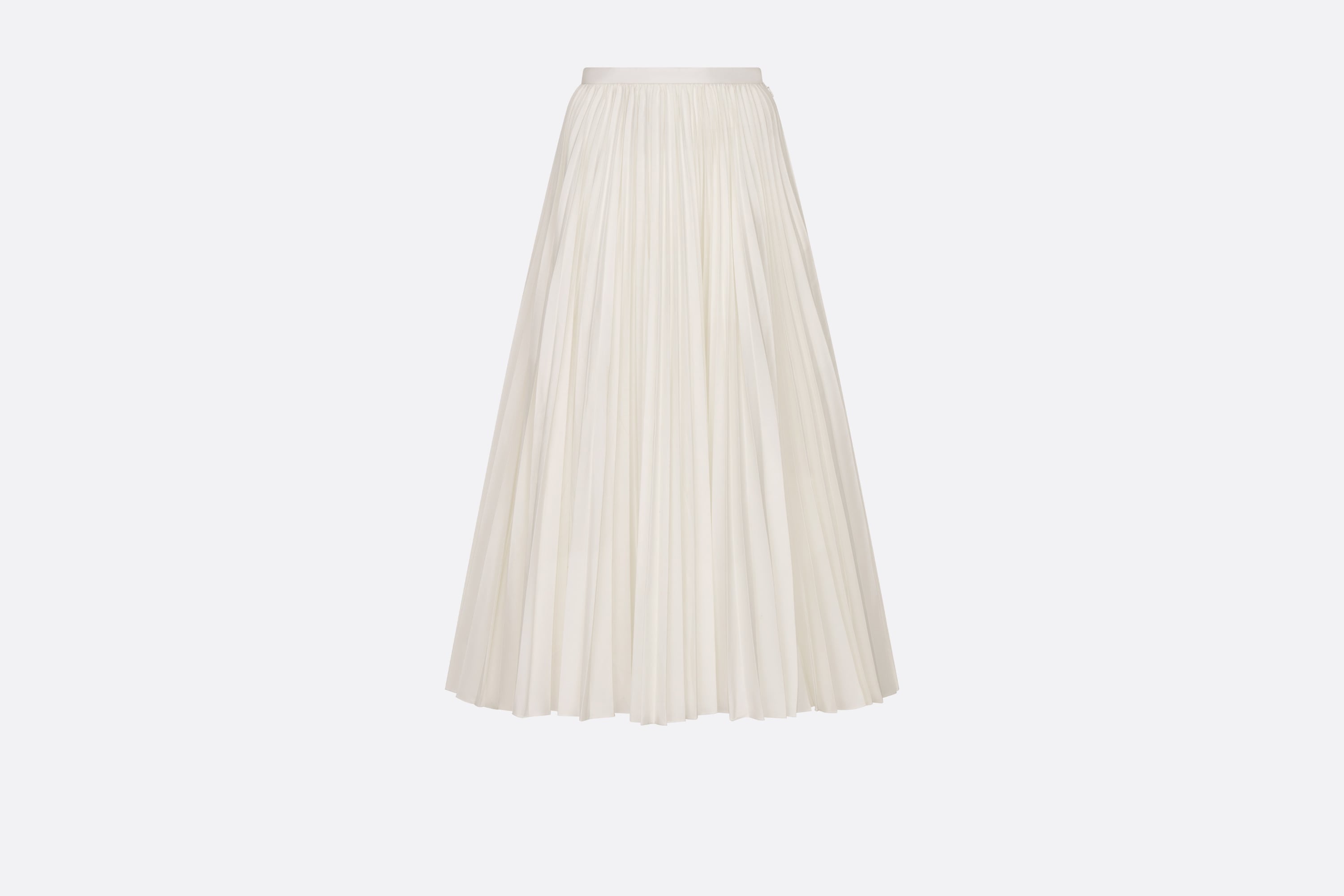 Mid-Length Pleated Skirt - 1