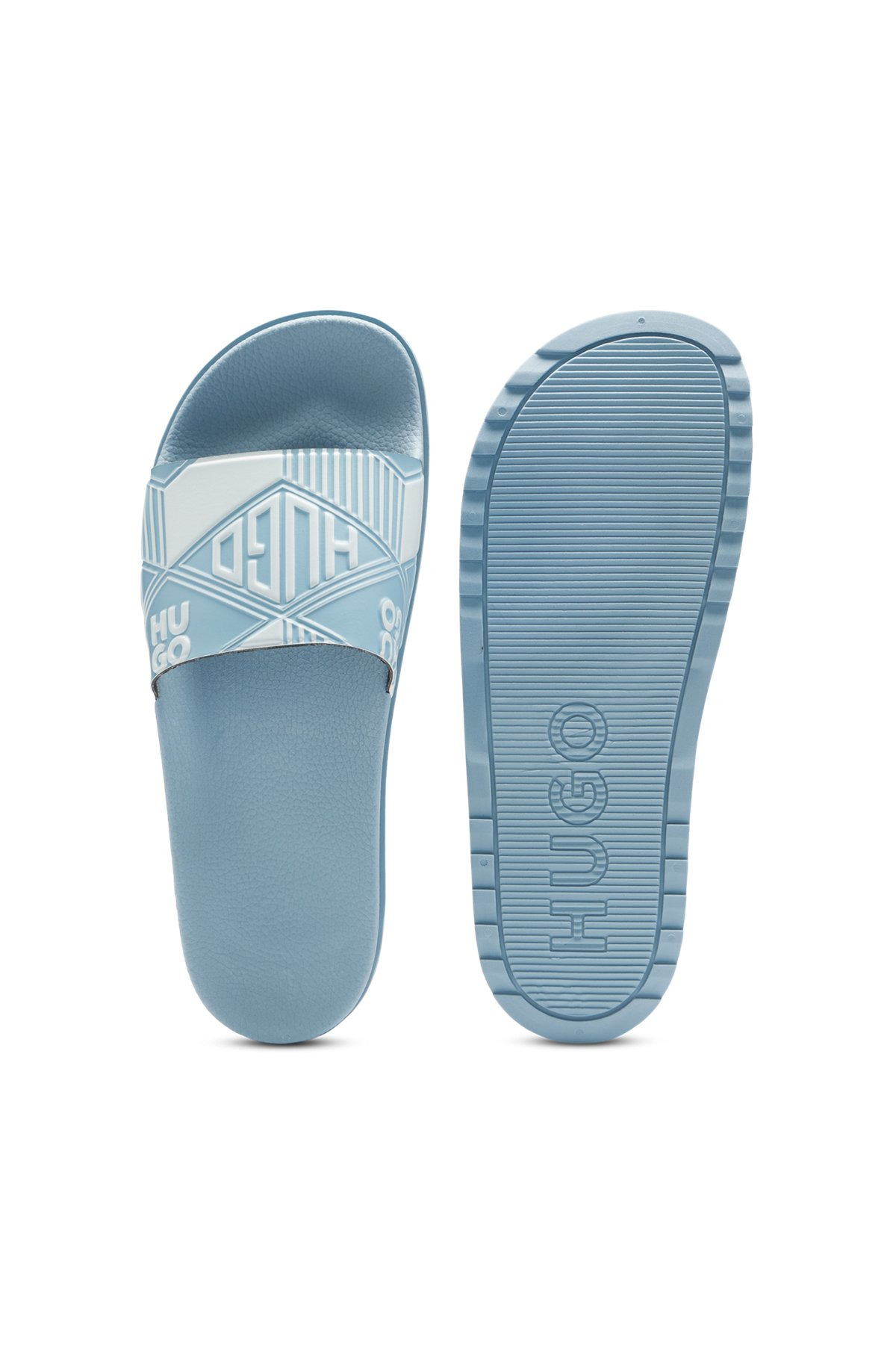 ITALIAN-MADE SLIDES WITH MIXED LOGOS - 4