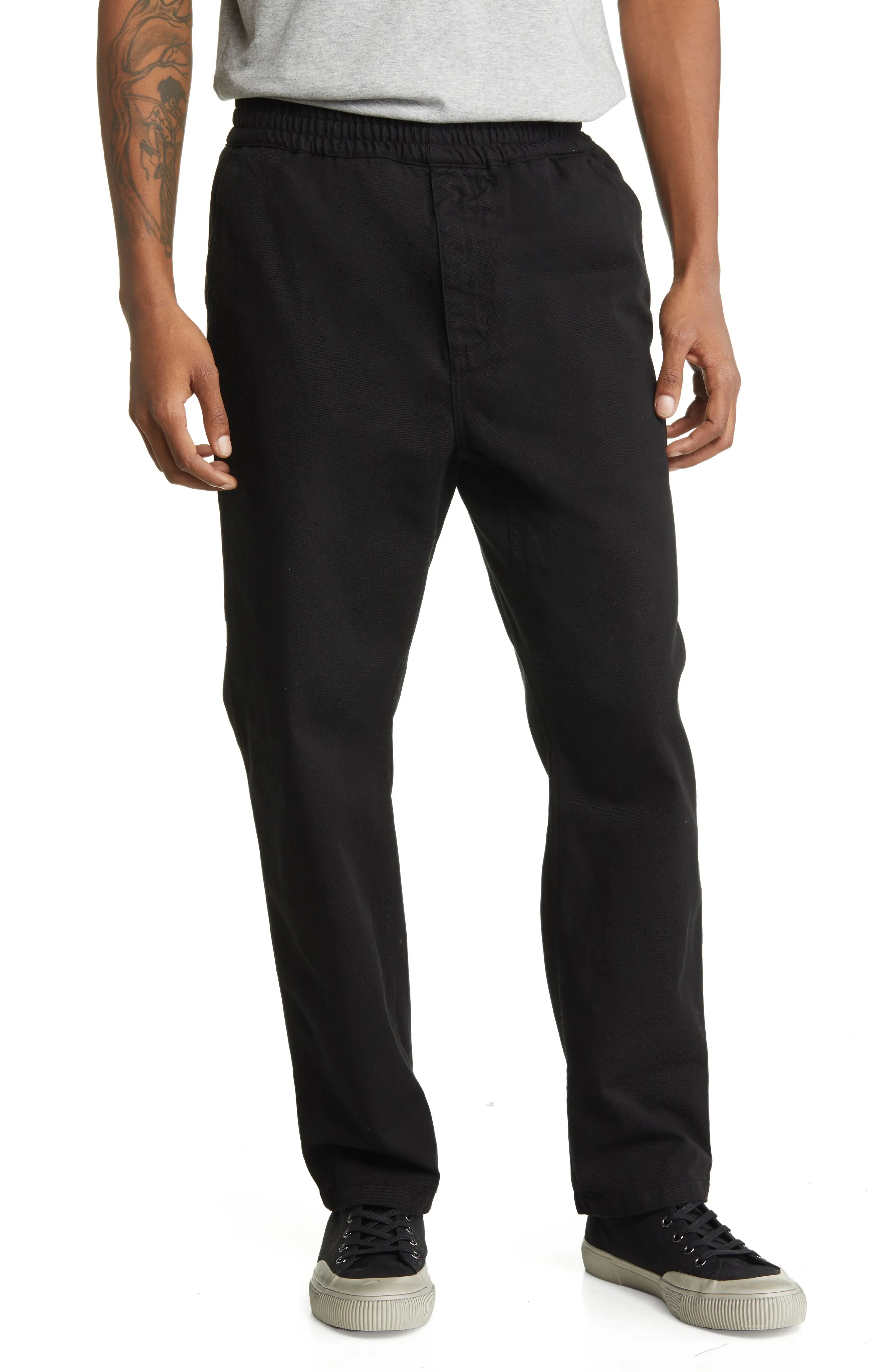 Flint Straight Leg Twill Pants - 1