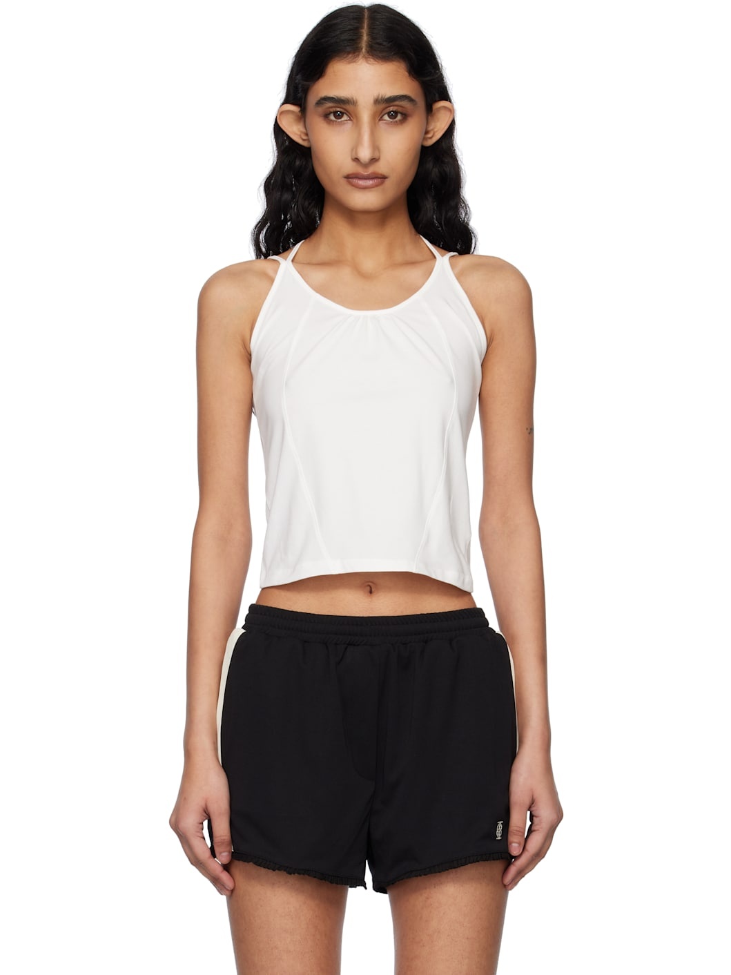 Off-White Double Strap Tank Top - 1