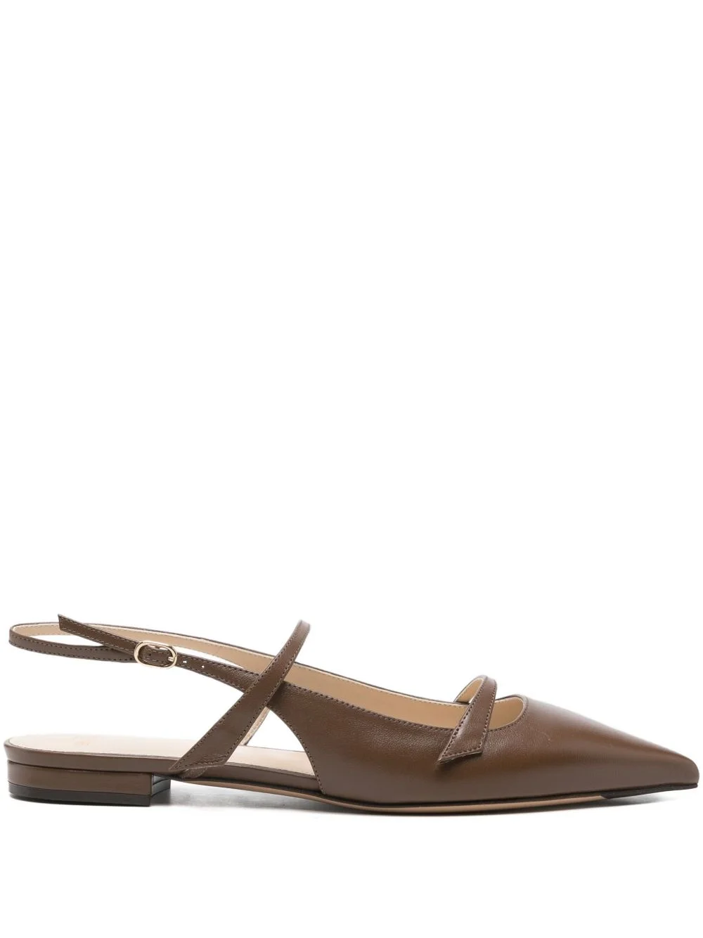 leather ballet flats - 1