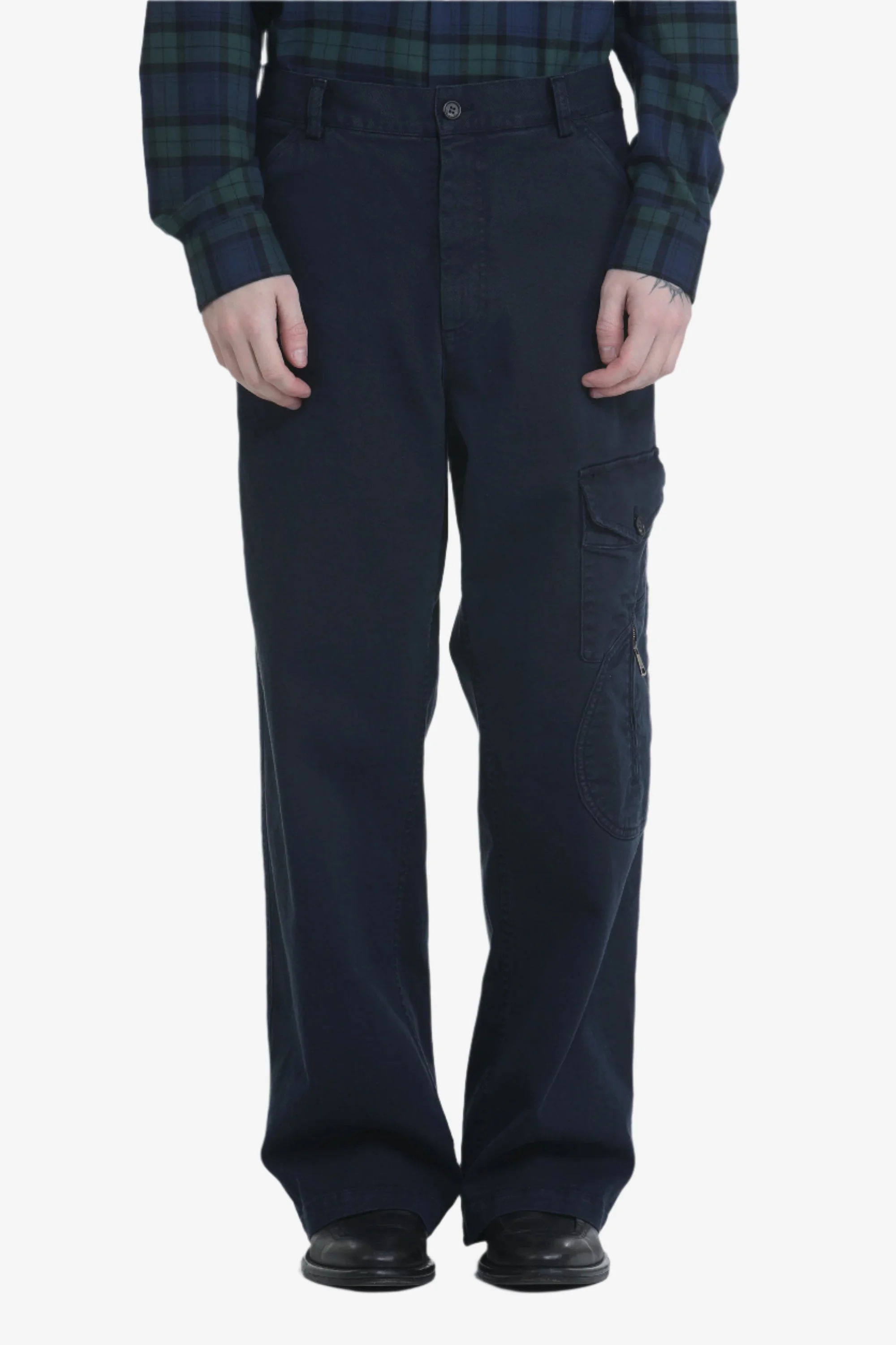 CARGO PANTS WITH SIDE POCKETS - 1