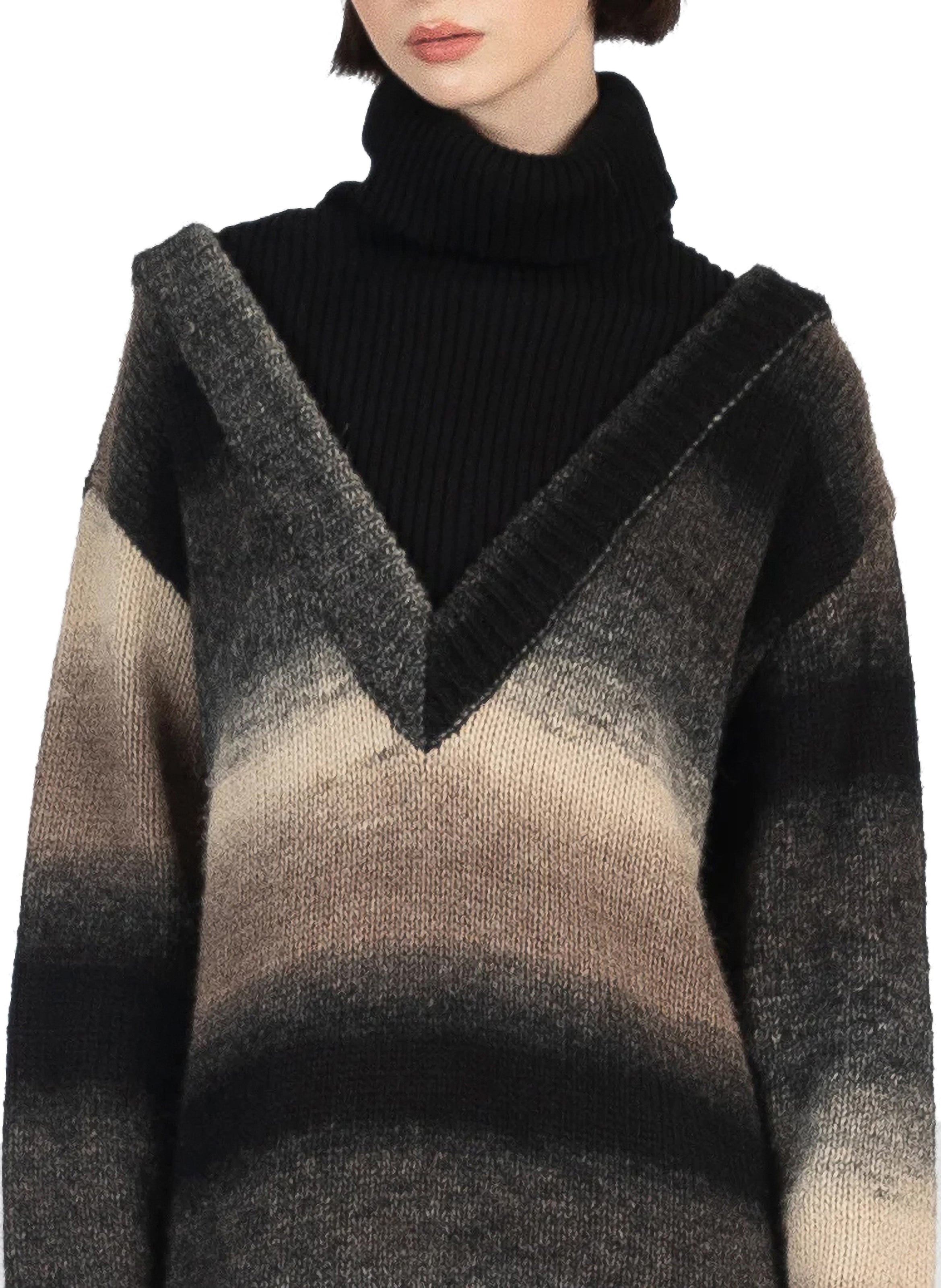 Gradient Knit Dress - 2