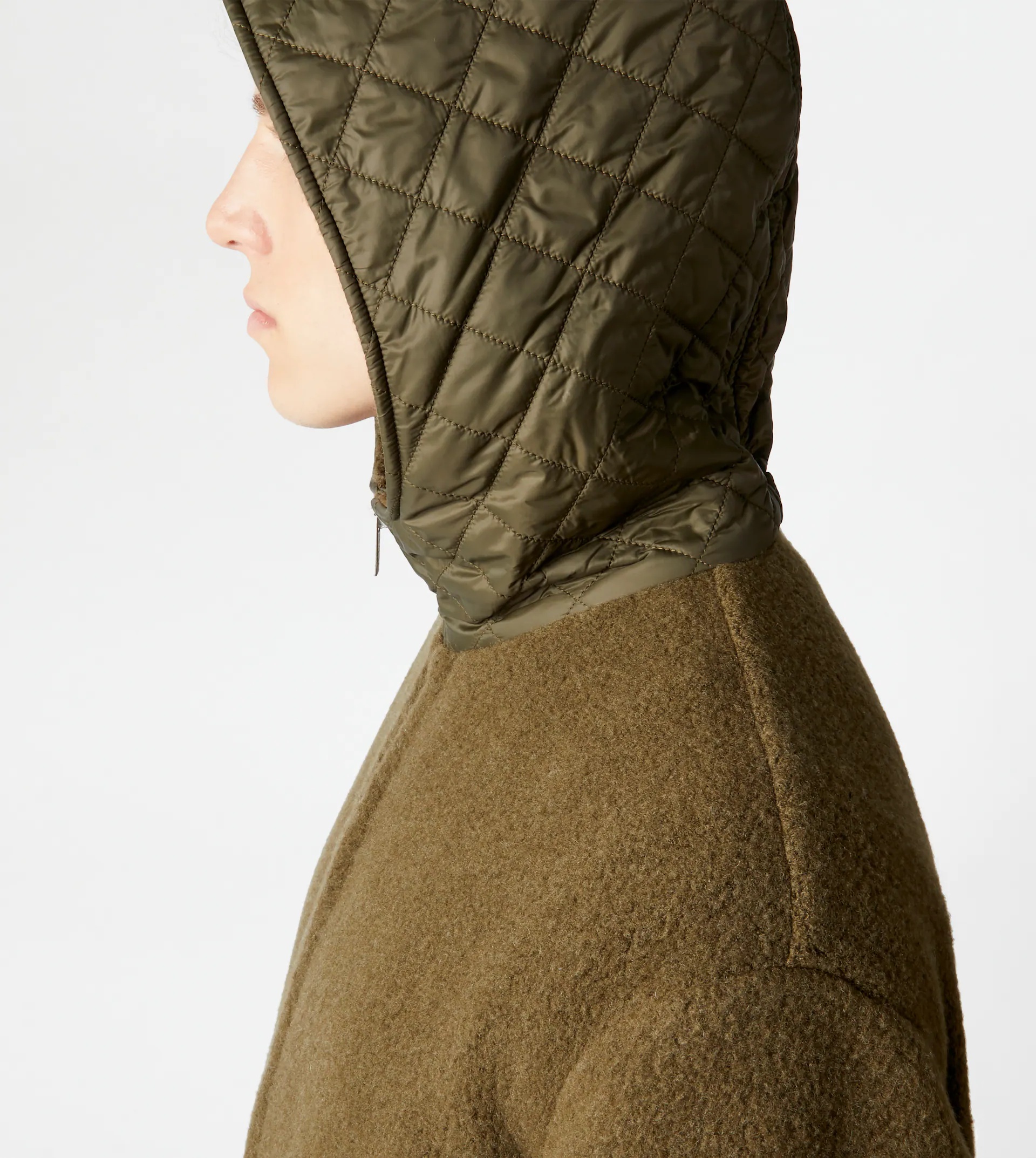 TOD'S CASHMERE BLEND JACKET - GREEN - 5