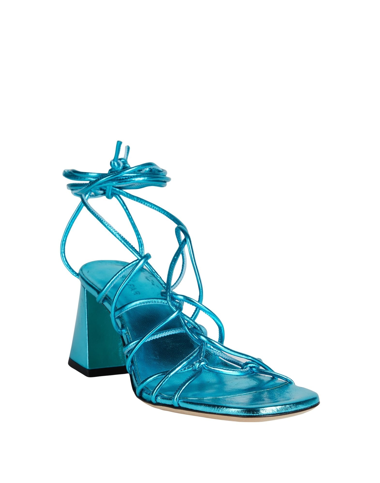 Turquoise Women's Sandals - 2