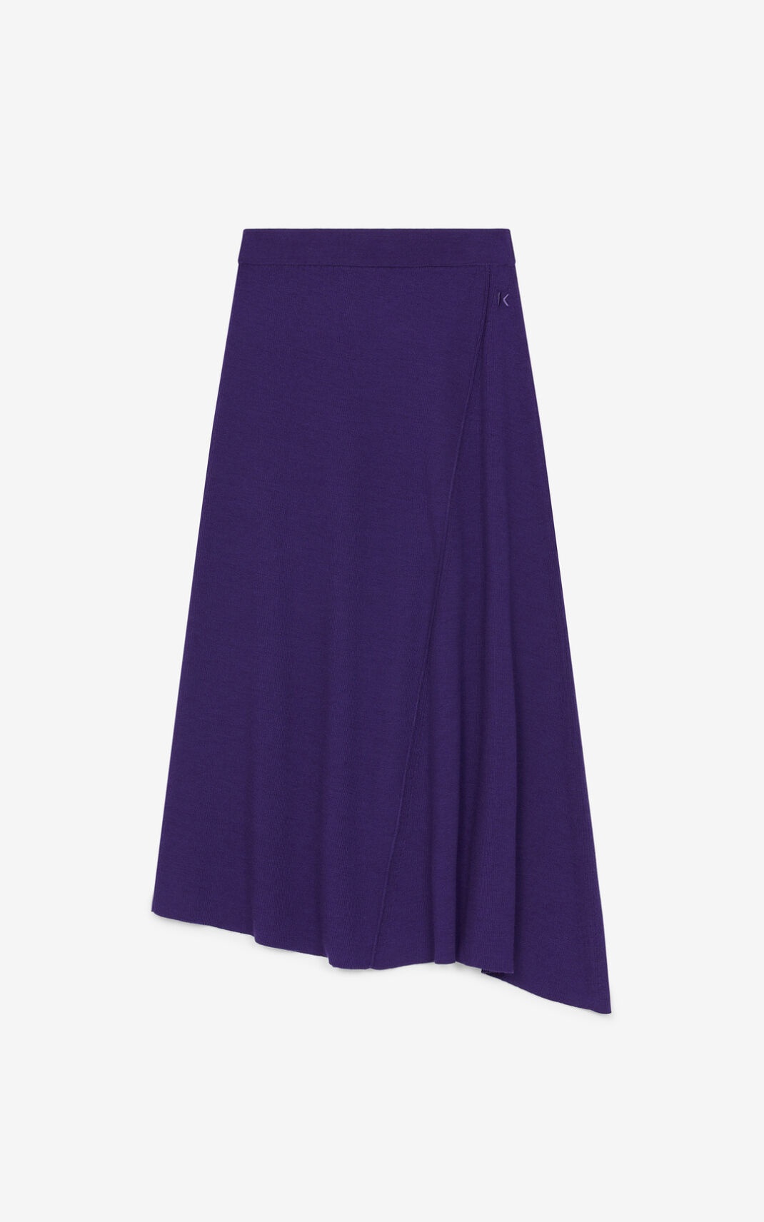 Asymmetrical midi skirt - 1