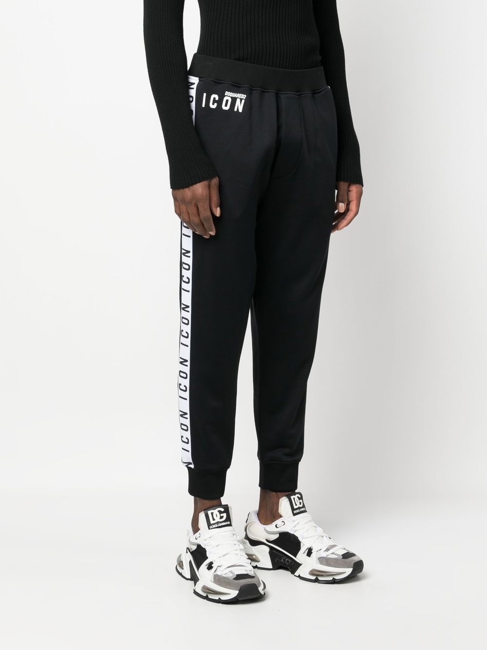 Icon logo-print track pants - 3
