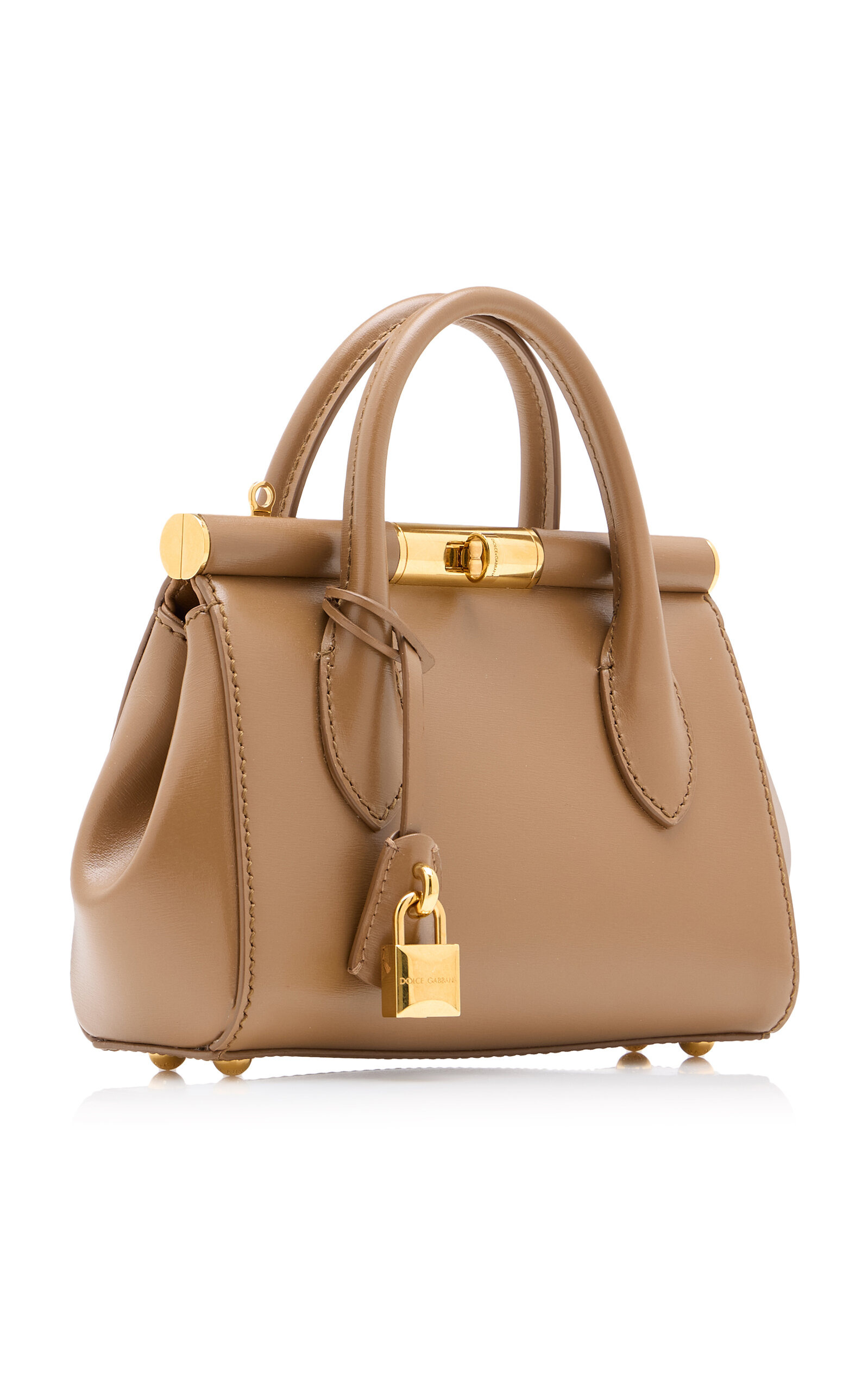 Marlene Mini Leather Bag neutral - 4