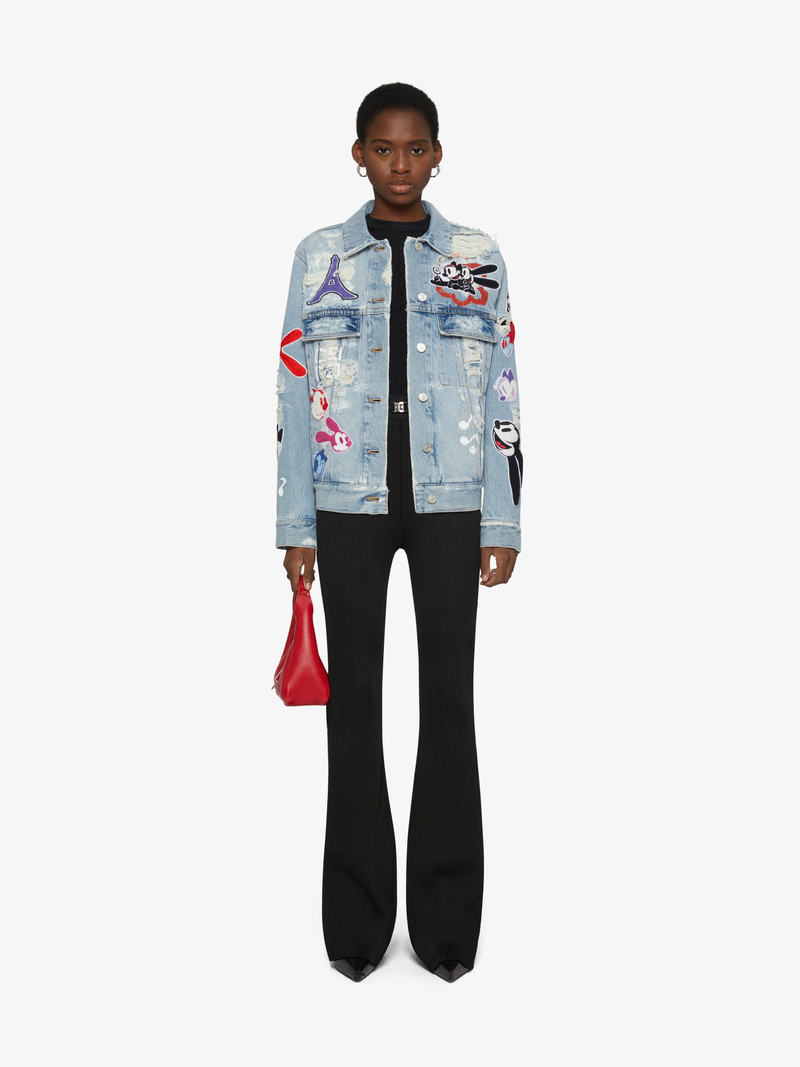Givenchy OSWALD TRUCKER JACKET IN DENIM outlook