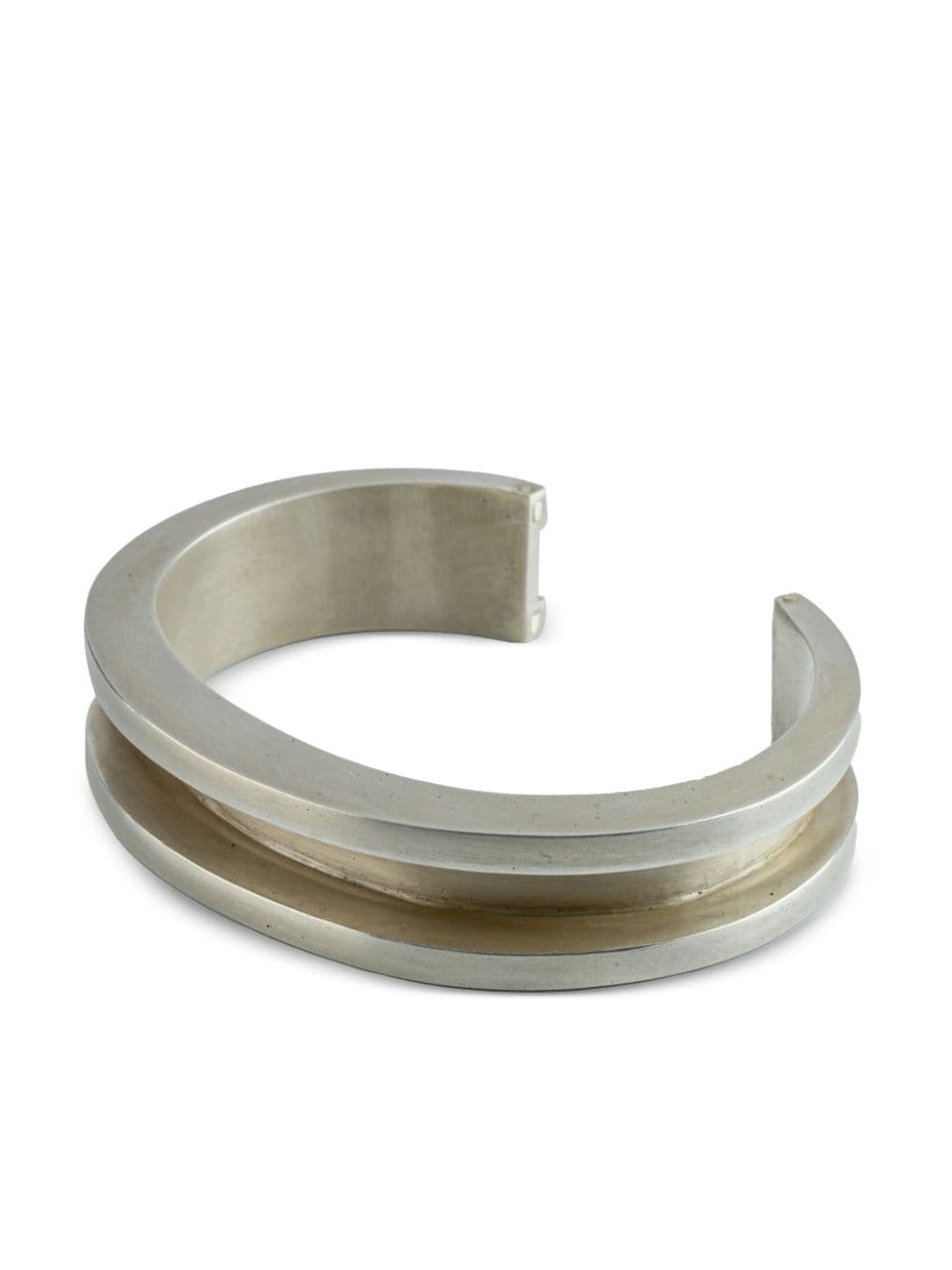 Parts of Four Reduced Crescent Channel bracelet | REVERSIBLE