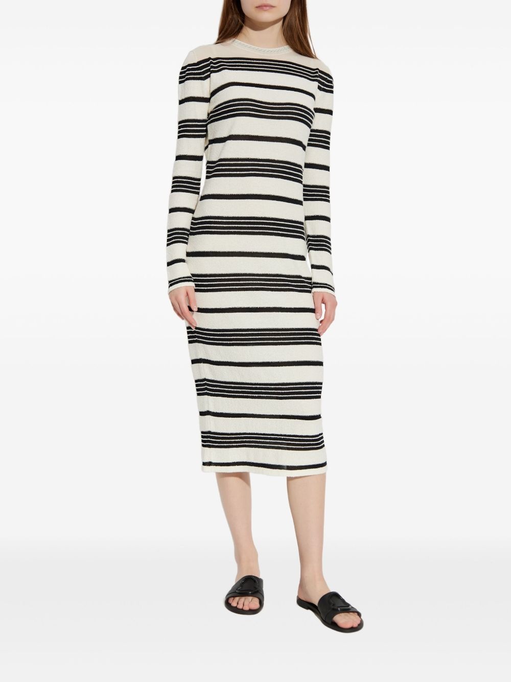 cotton-blend dress - 3