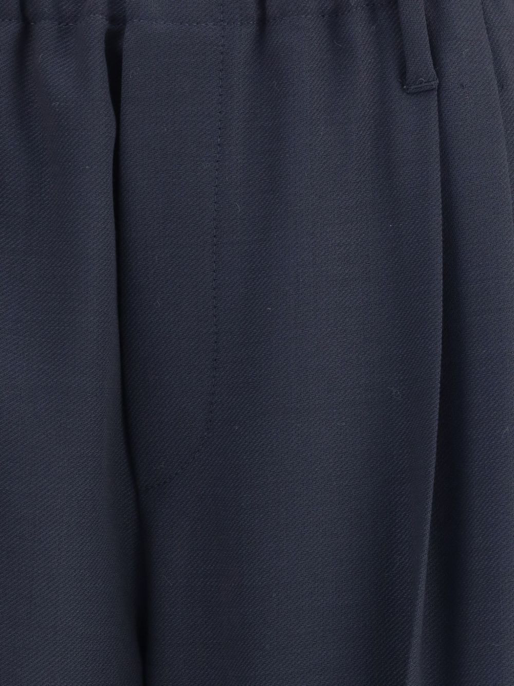 elastic-waistband pleated trousers - 4