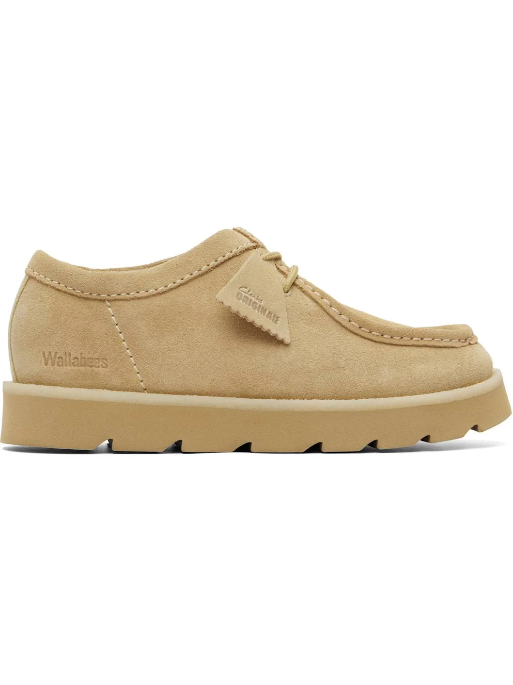 Beige Meare Wallabee Derbys - 1