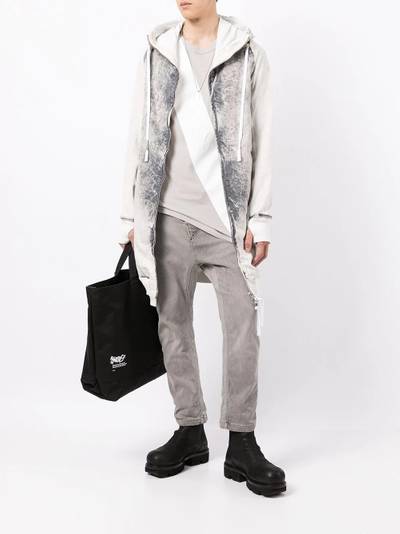 11 by Boris Bidjan Saberi drop-crotch tapered jeans outlook