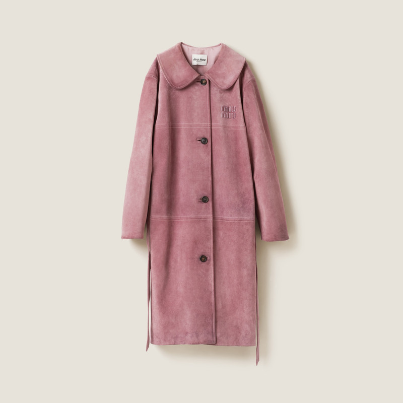 Suede coat 1