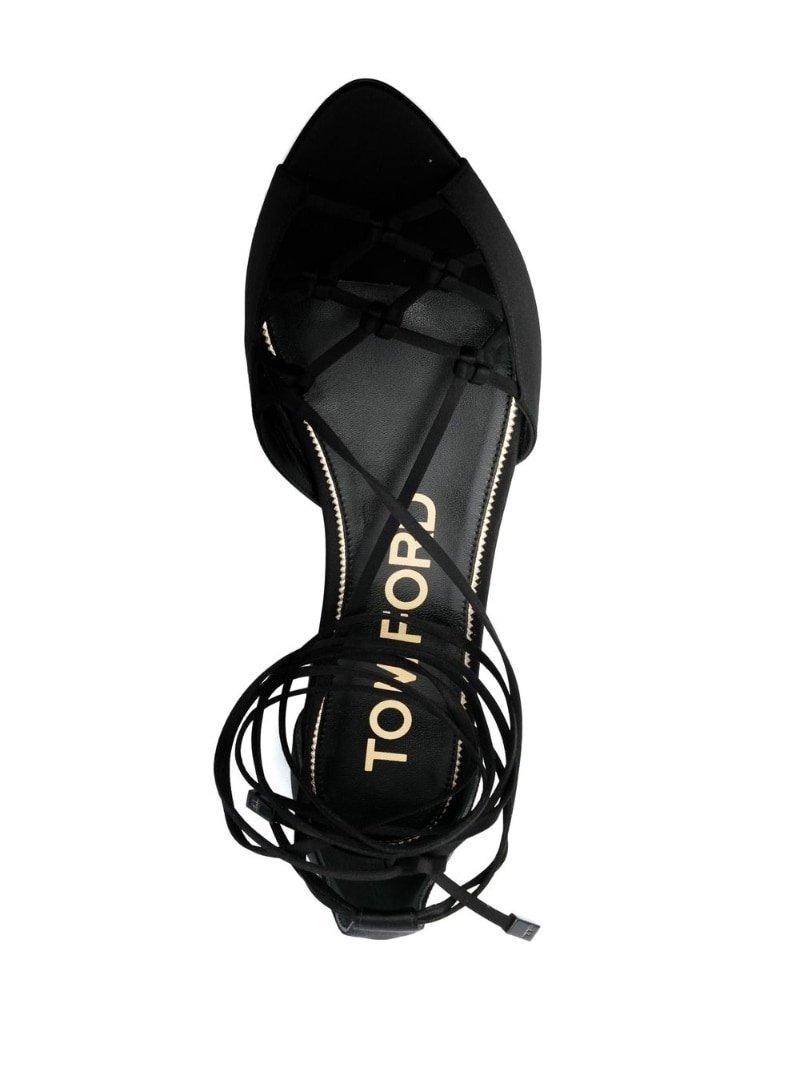 strap-detail open-toe sandals - 4