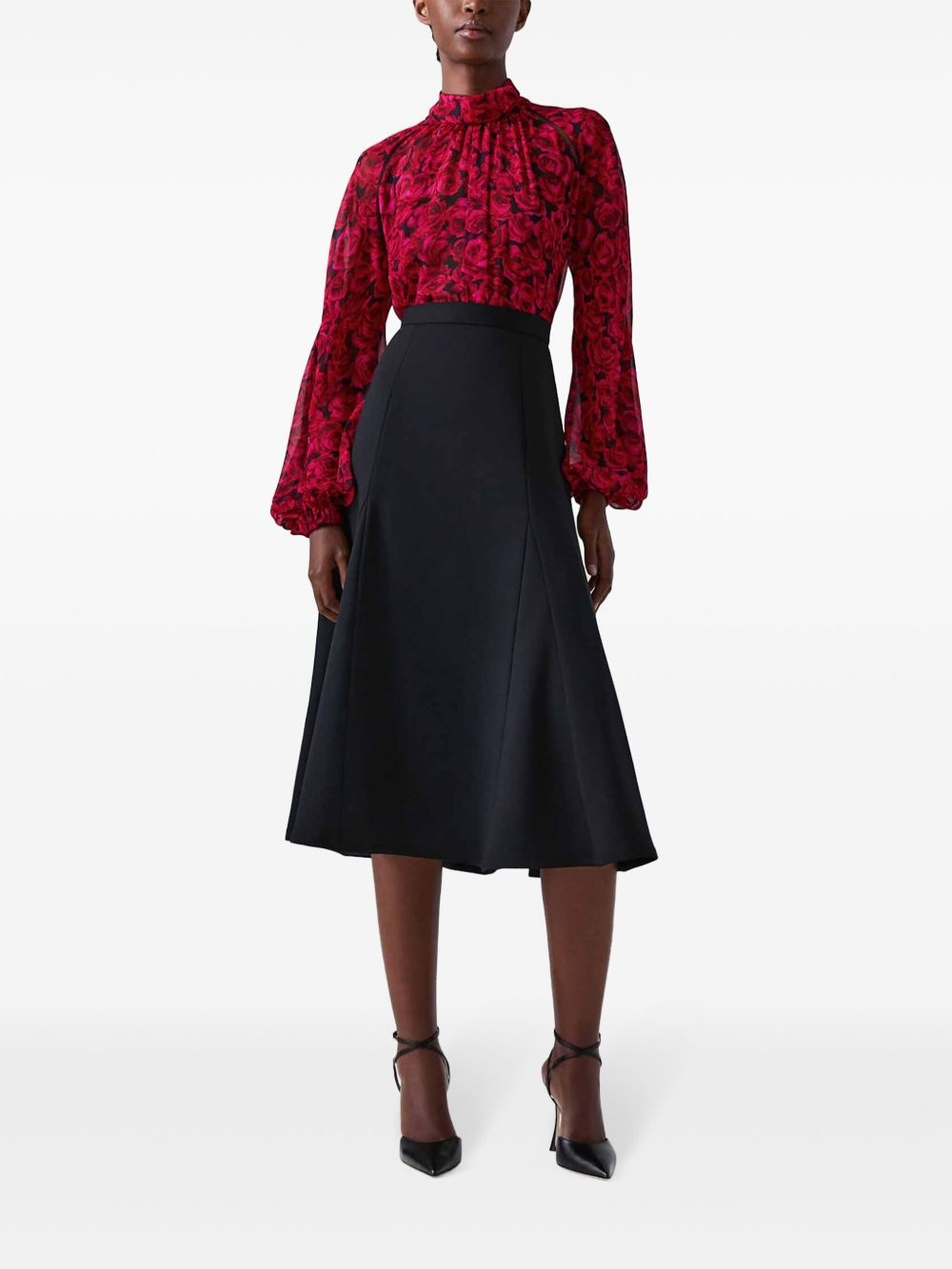 A-Line midi skirt - 2