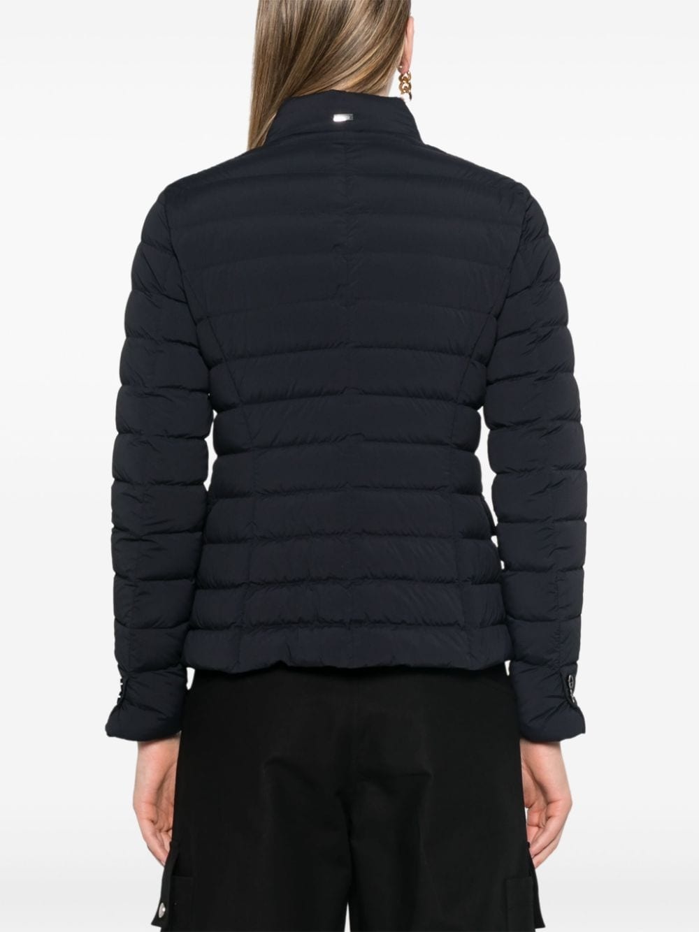 mock-neck down jacket - 4