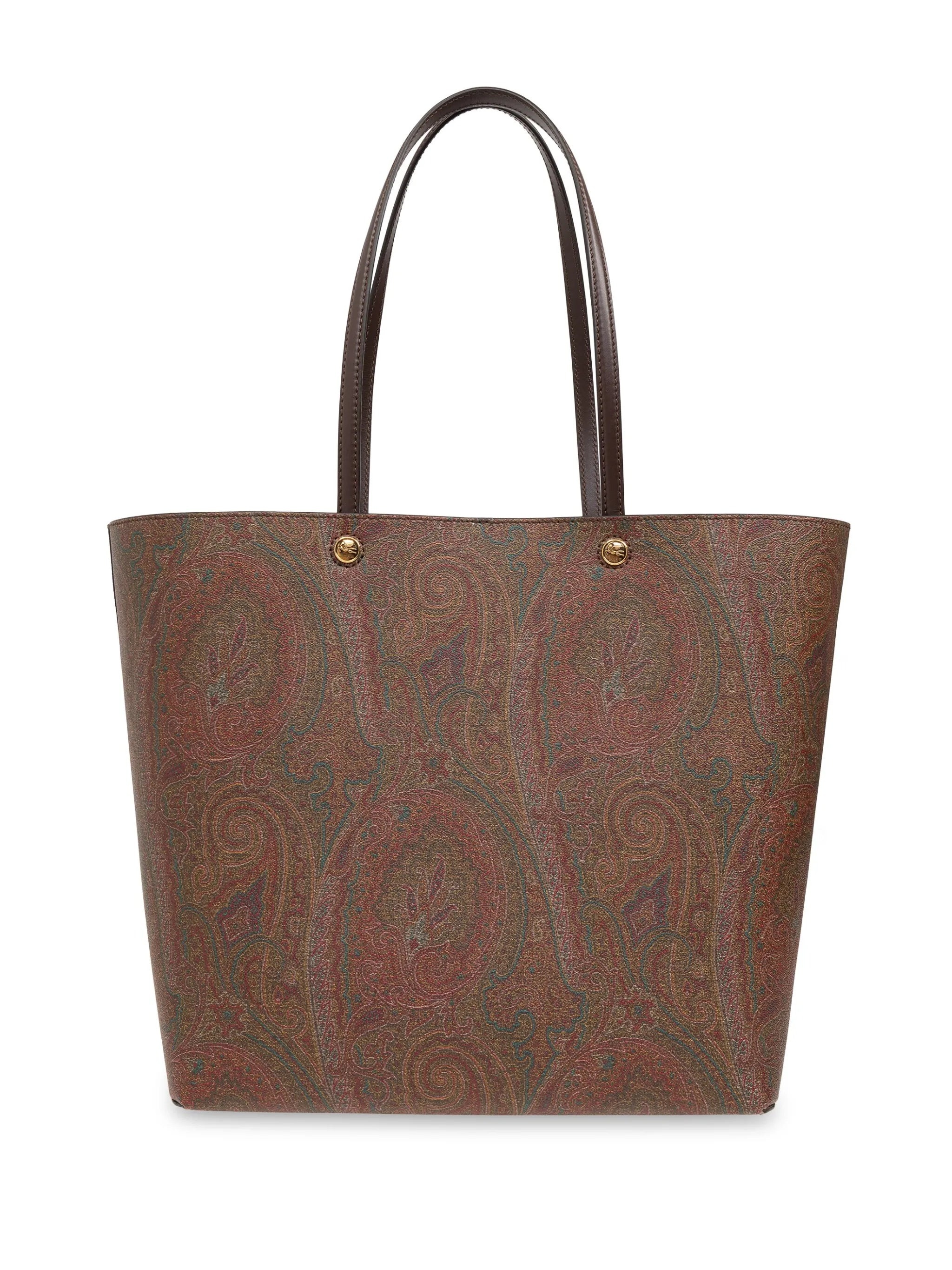 Paisley Print Tote Bag - 5