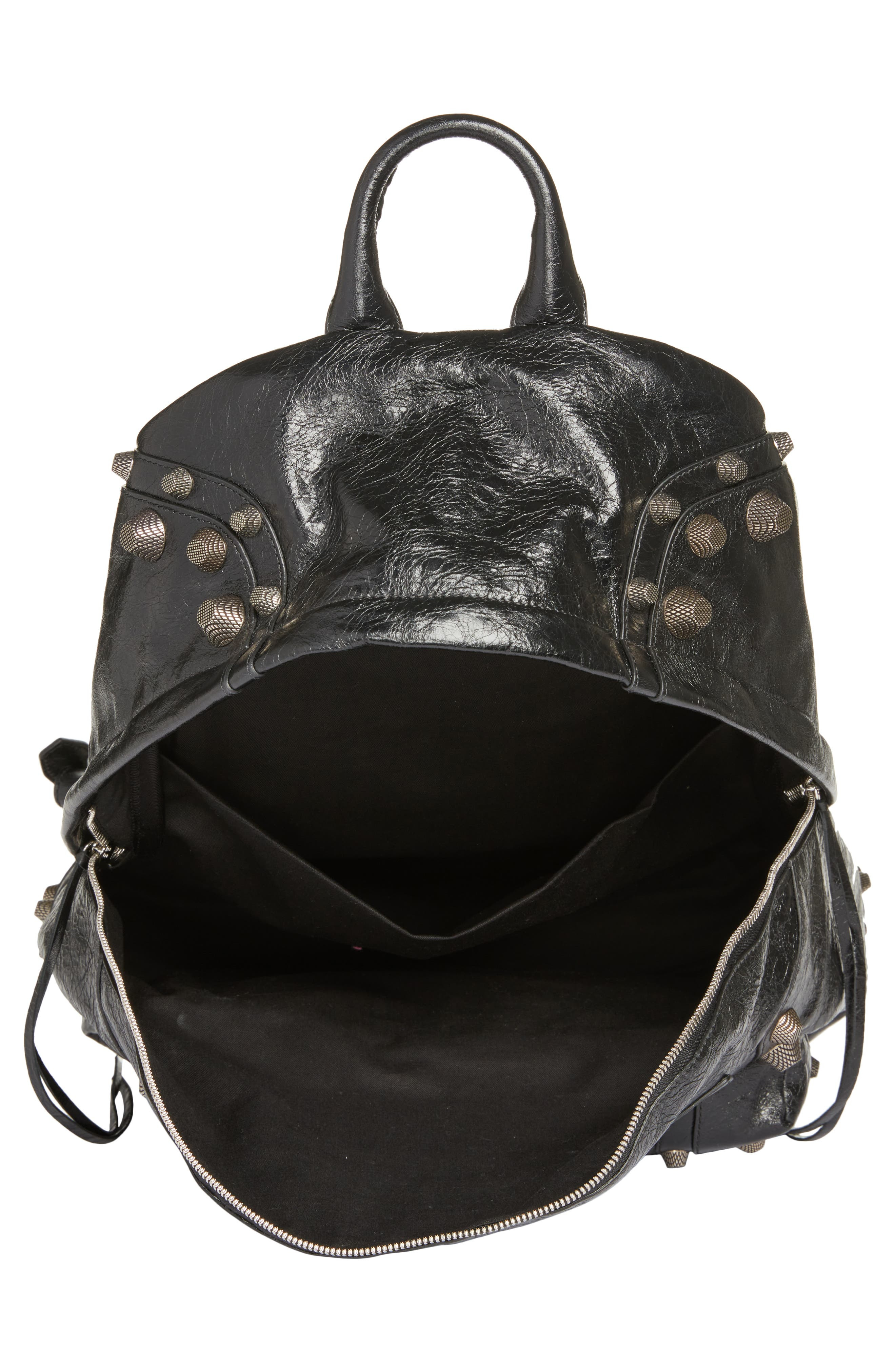 Balenciaga Medium Le Cagole Leather Backpack in Black at Nordstrom - 3