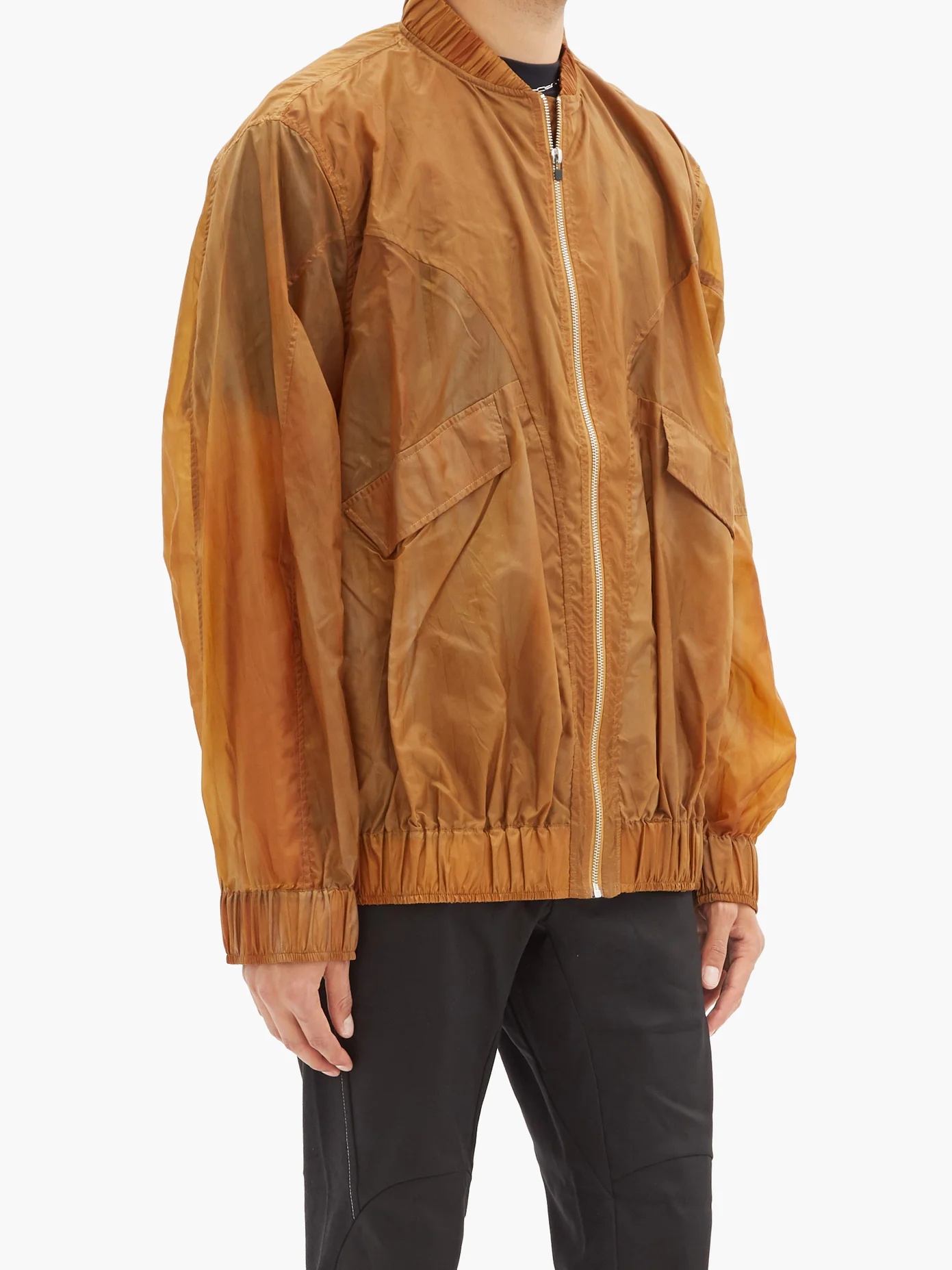 Oversized translucent-shell jacket - 2