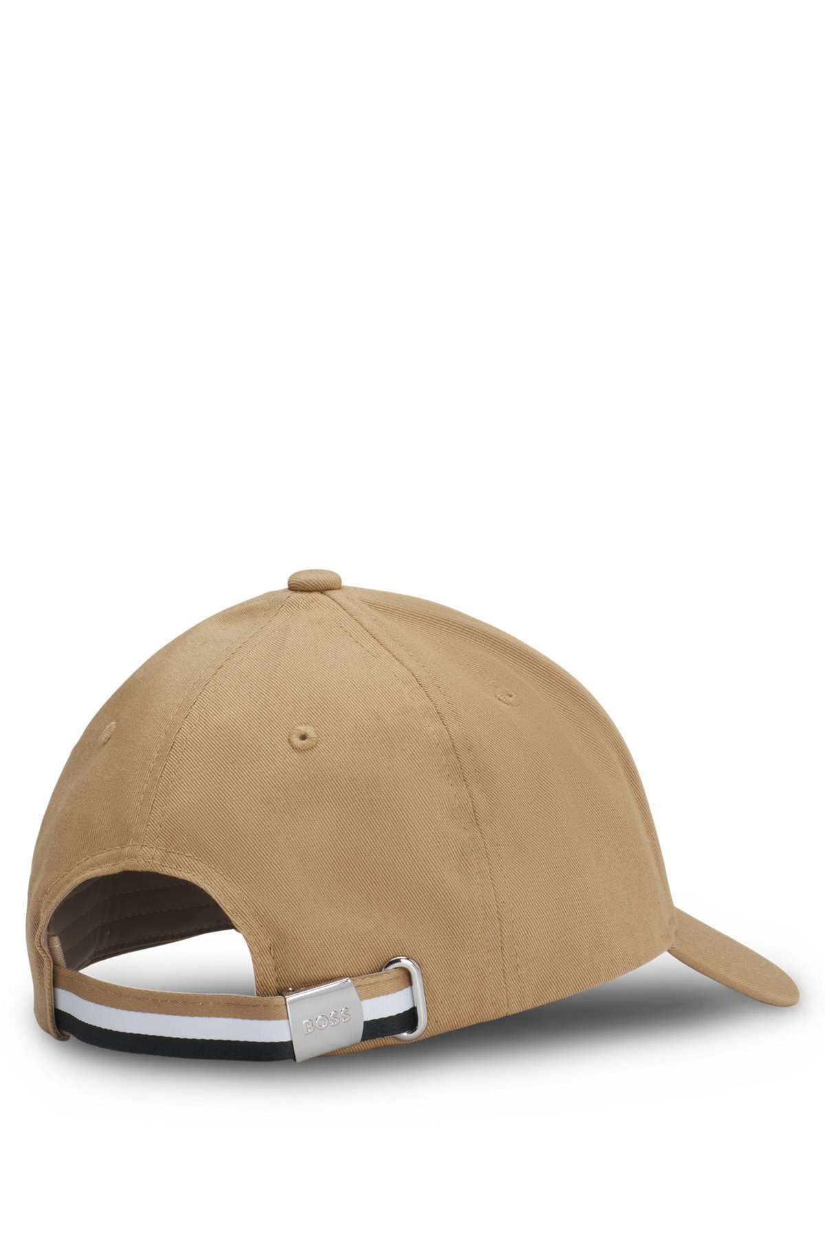 COTTON-TWILL CAP WITH LOGO TRIM - 3