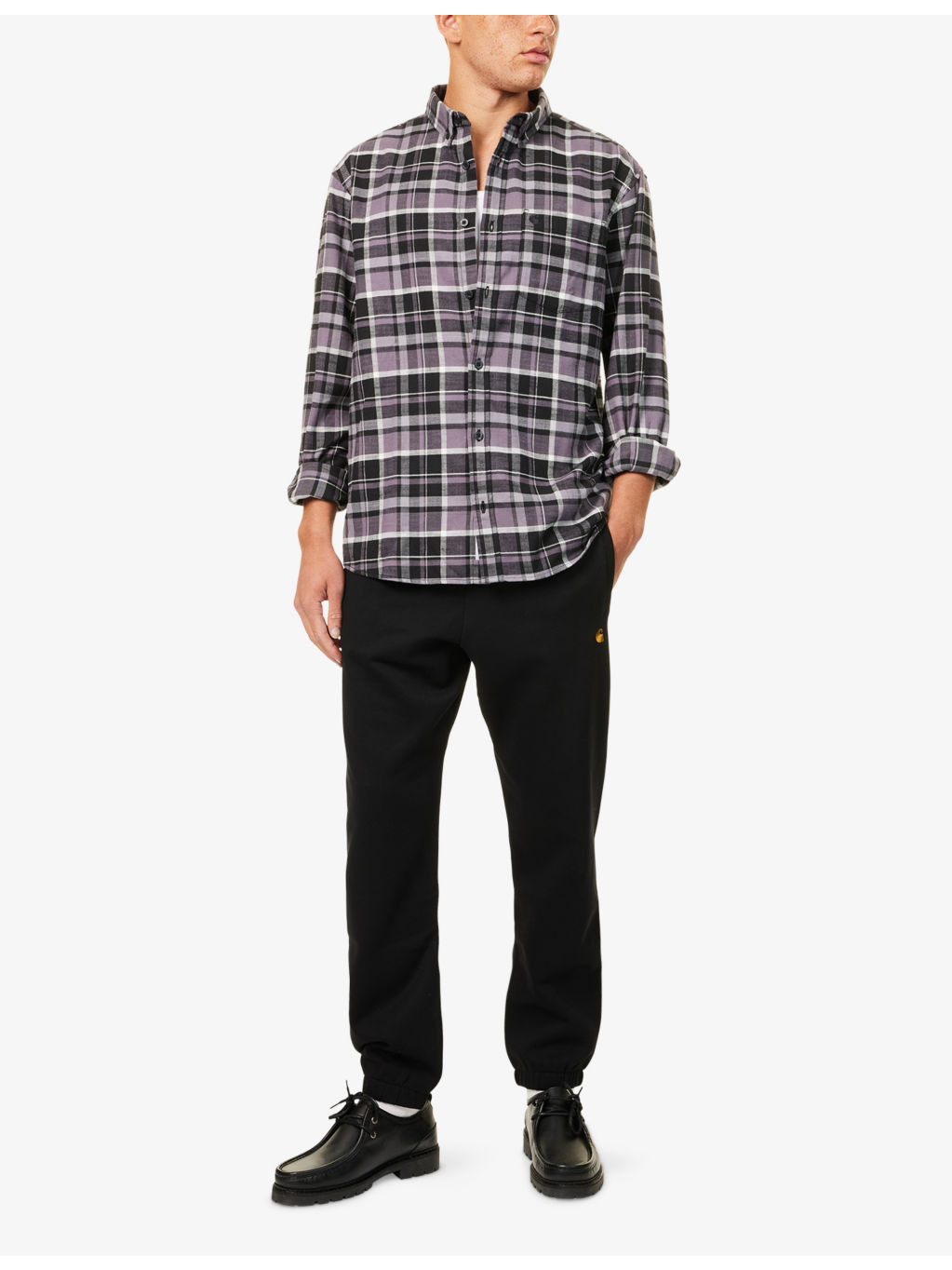 Chase Embroidered-Logo Cotton-Blend Jersey Jogging Bottoms - 2