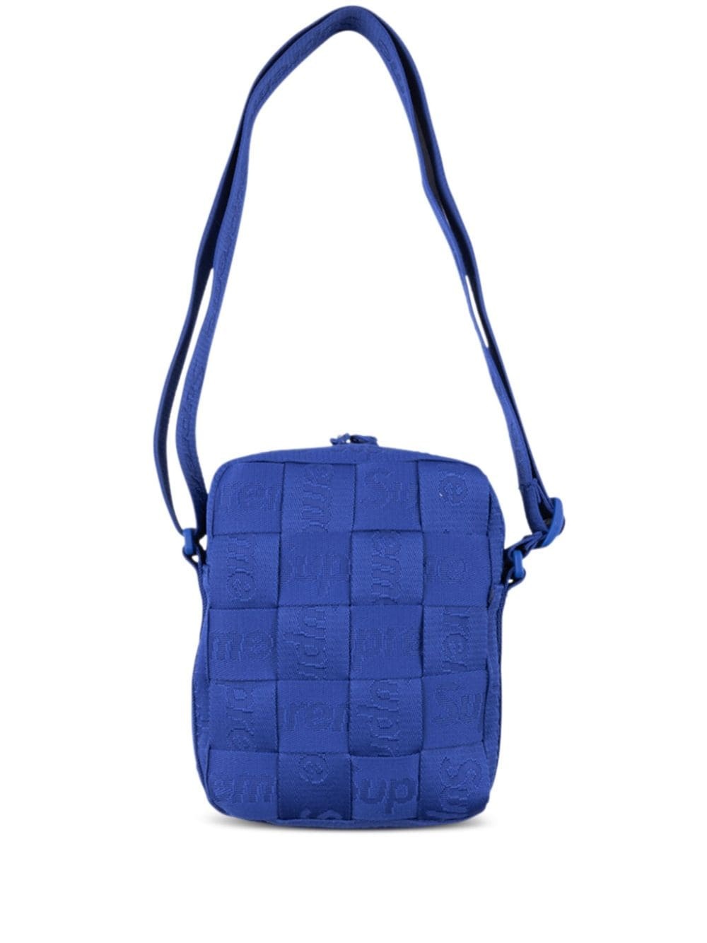 woven shoulder bag - 1