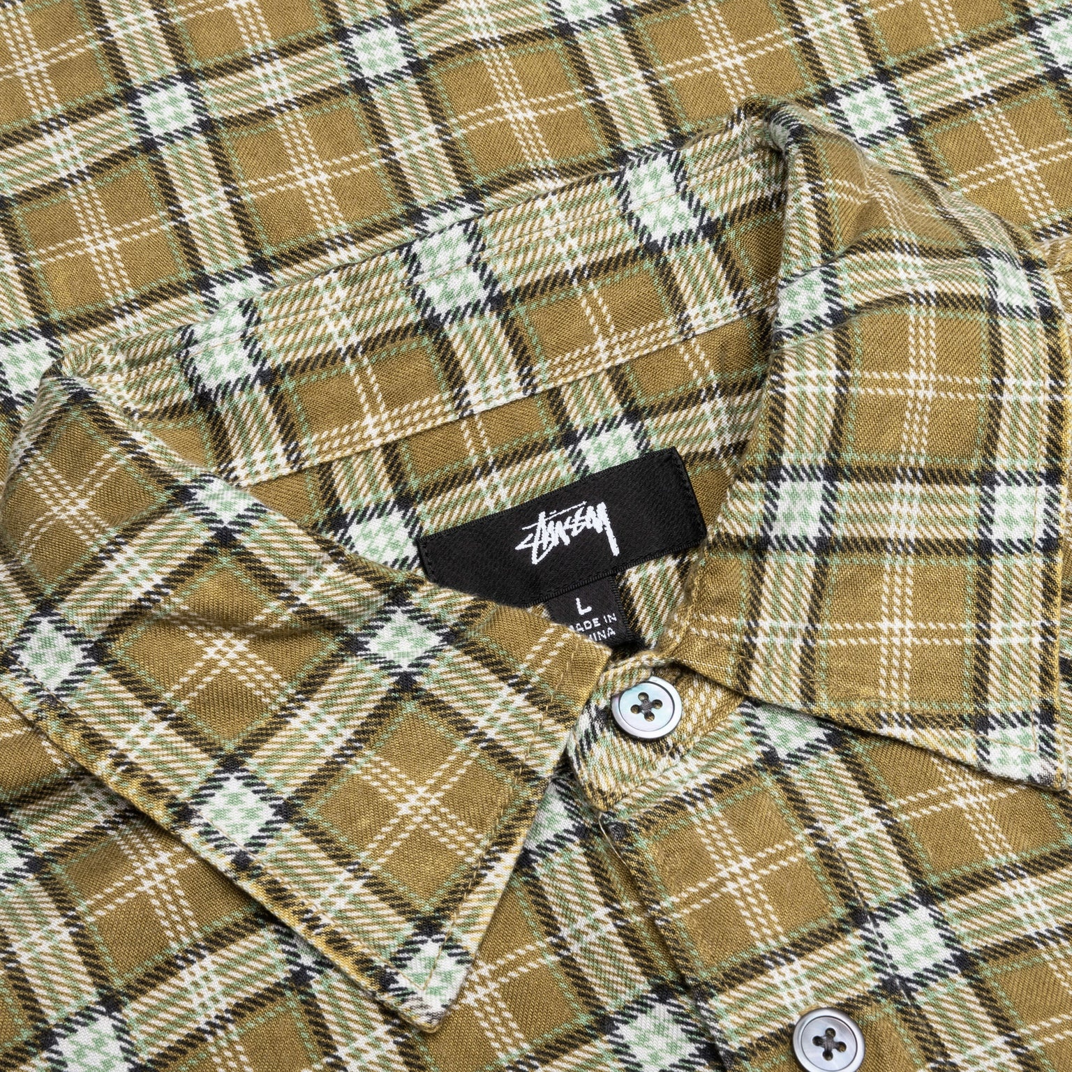 MATTHEW PLAID SHIRT - GOLD - 3