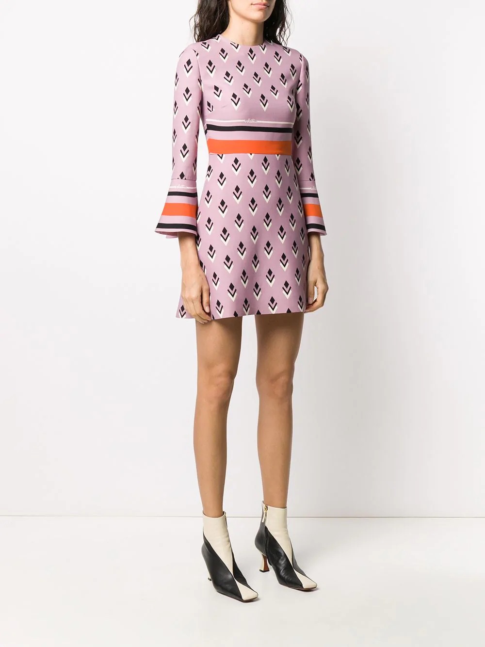 Valentino Signature geometric print dress - 3