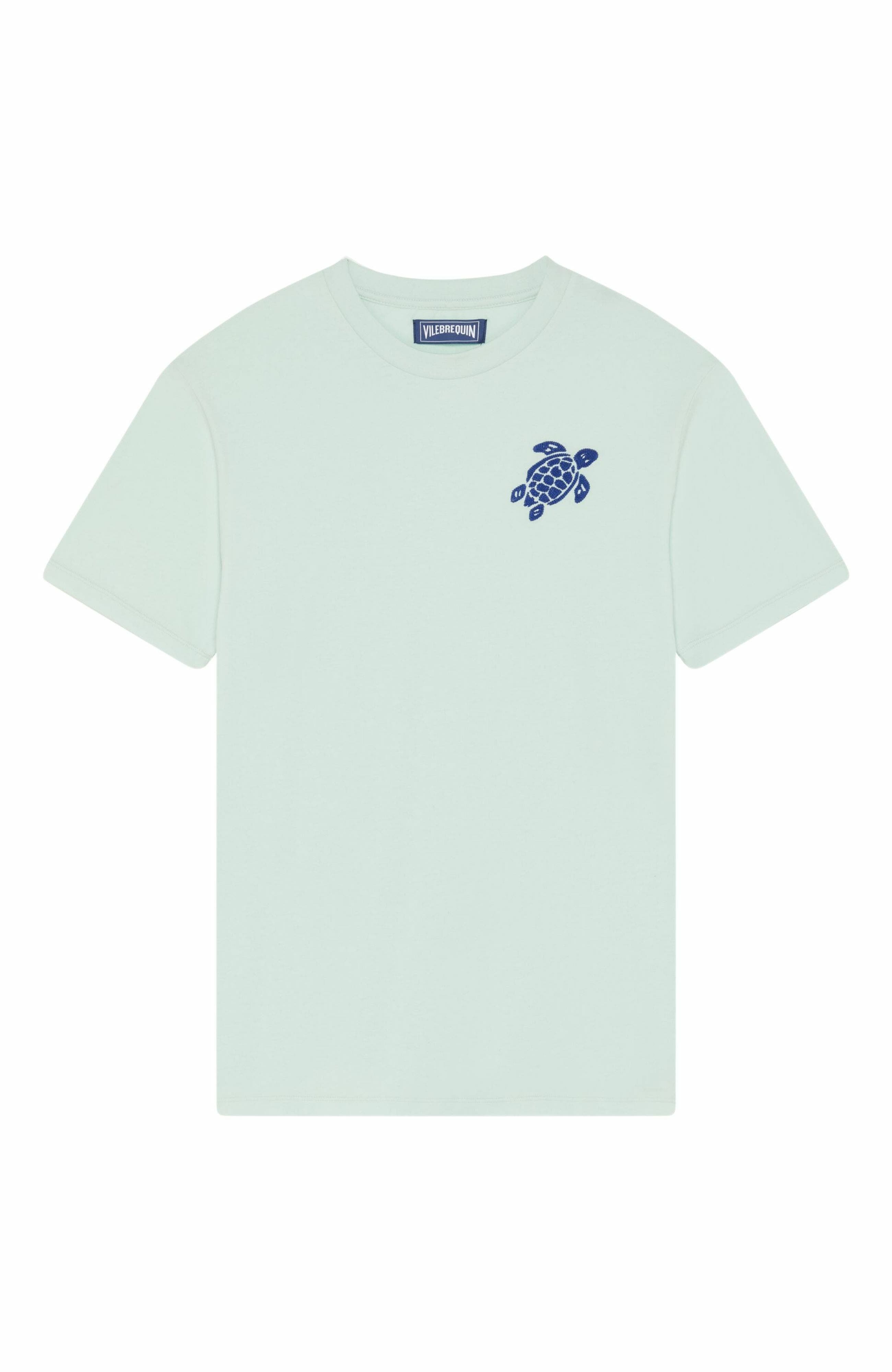 Vilebrequin Men's Embroidered Turtle Cotton T-Shirt in Pacific at Nordstrom - 2