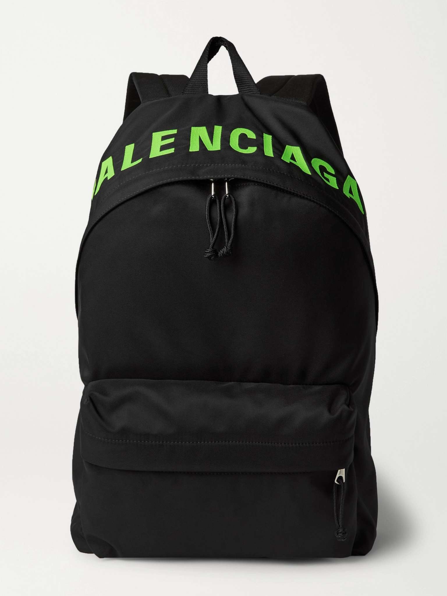 Logo-Print Canvas Backpack - 1