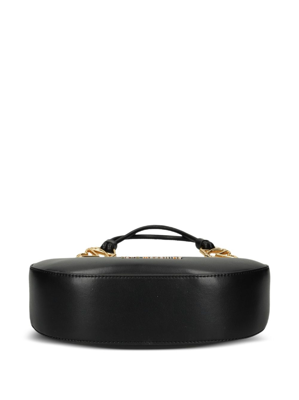 chain-embellished crescent shoulder bag - 2