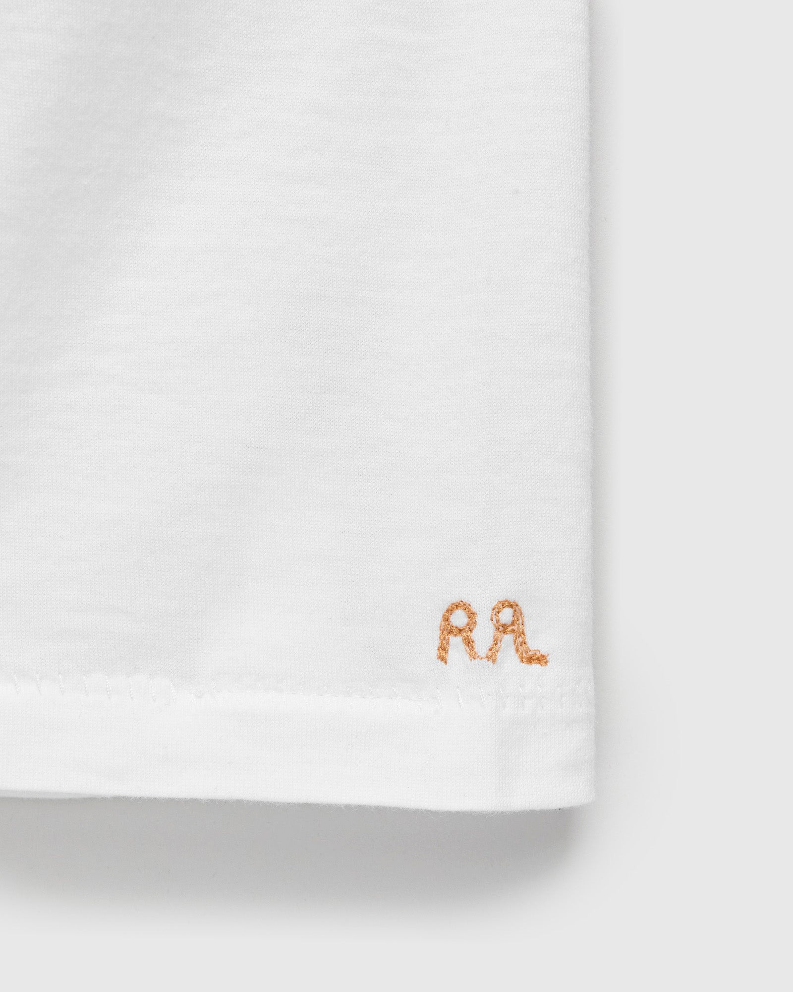 Vintage Knit T-Shirt in White - 5