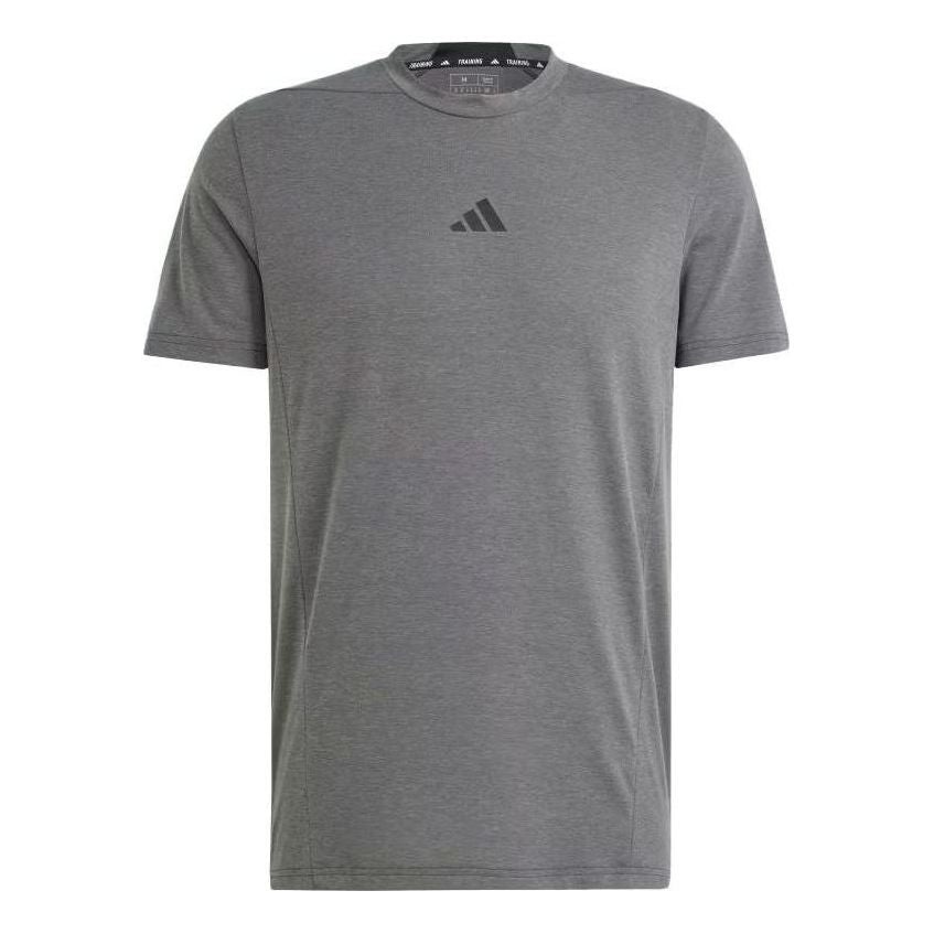adidas Designed for Training Workout Tee 'Grey' IS3809 - 1