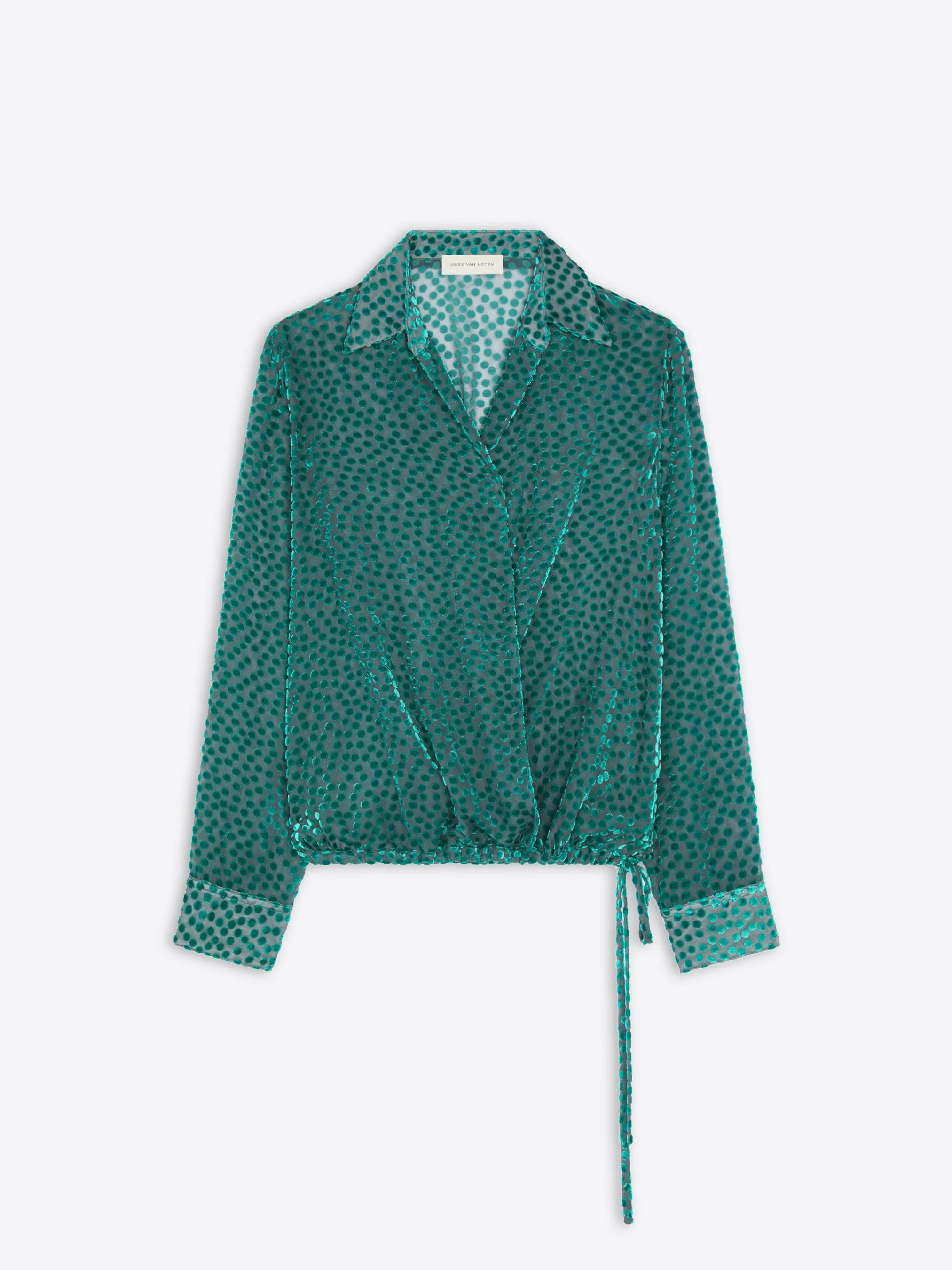 DEVORÉ WRAP SHIRT - 1