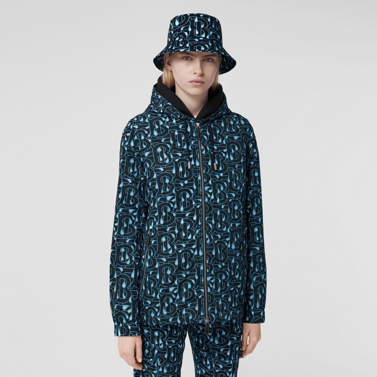 Monogram Print Nylon Hooded Jacket – Exclusive Capsule Collection - 2