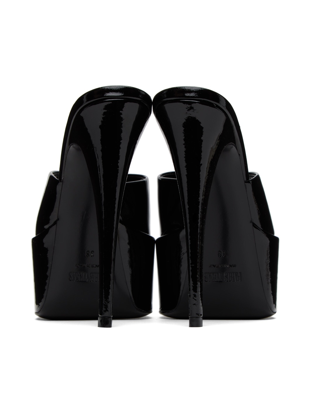 Black Marina Mules - 2