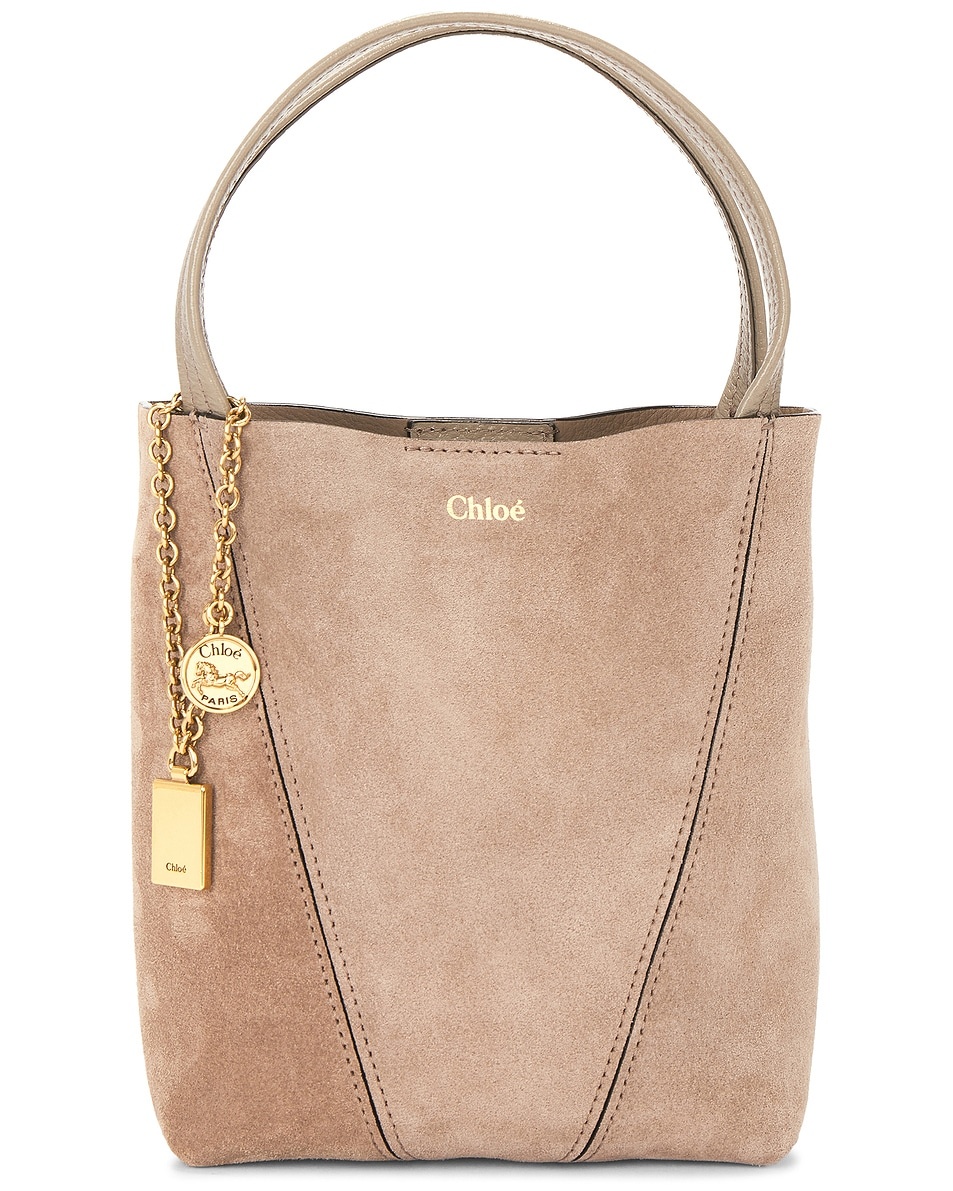 Chloe Spin Suede Bag - 3