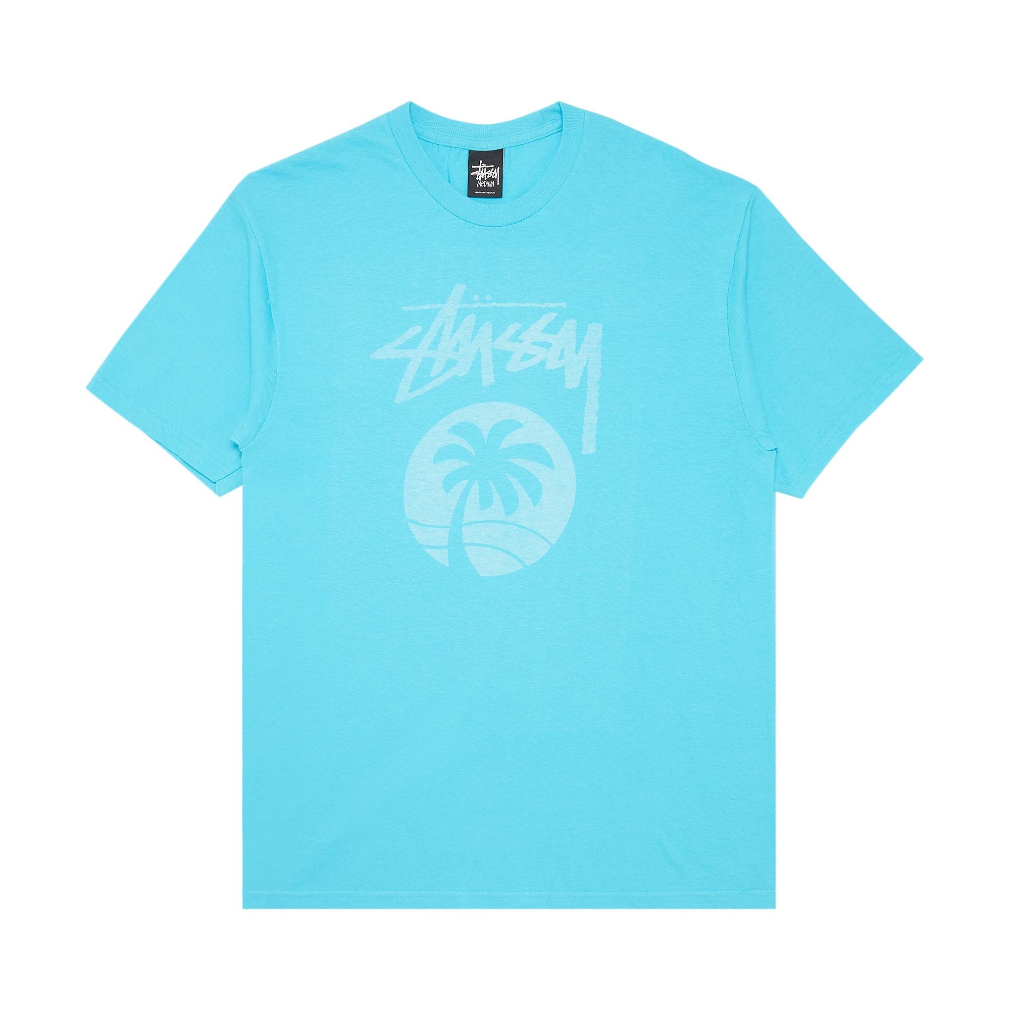 Stussy Stock Tone Tree Tee 'Teal' - 1