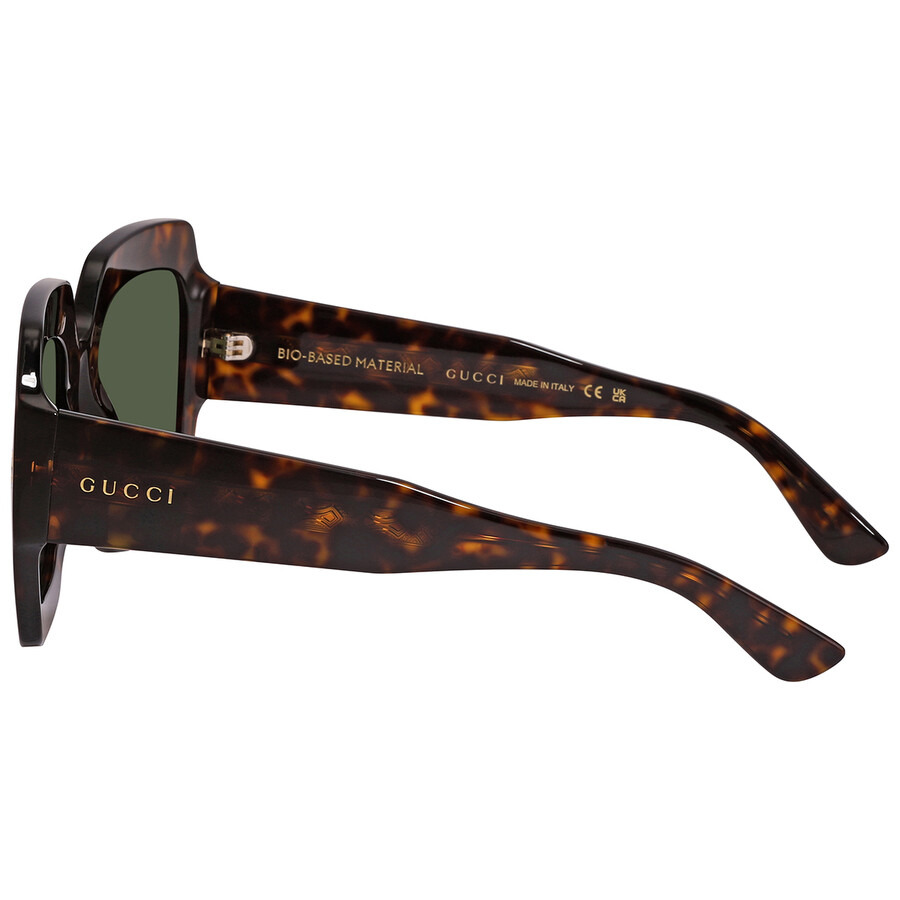 Gucci Green Square Ladies Sunglasses GG1111S 002 53 - 4